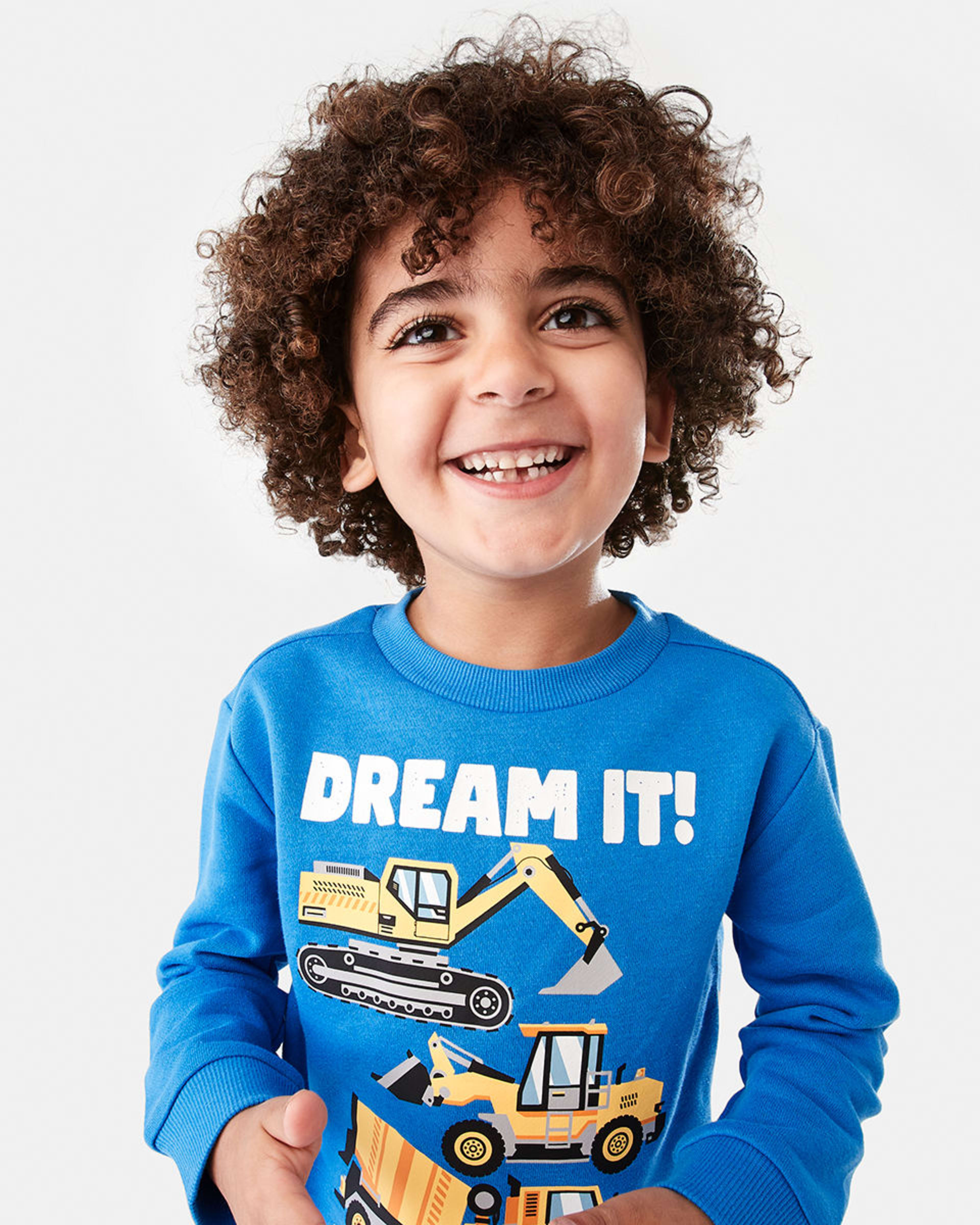 Print Crew Sweatshirt Kmart