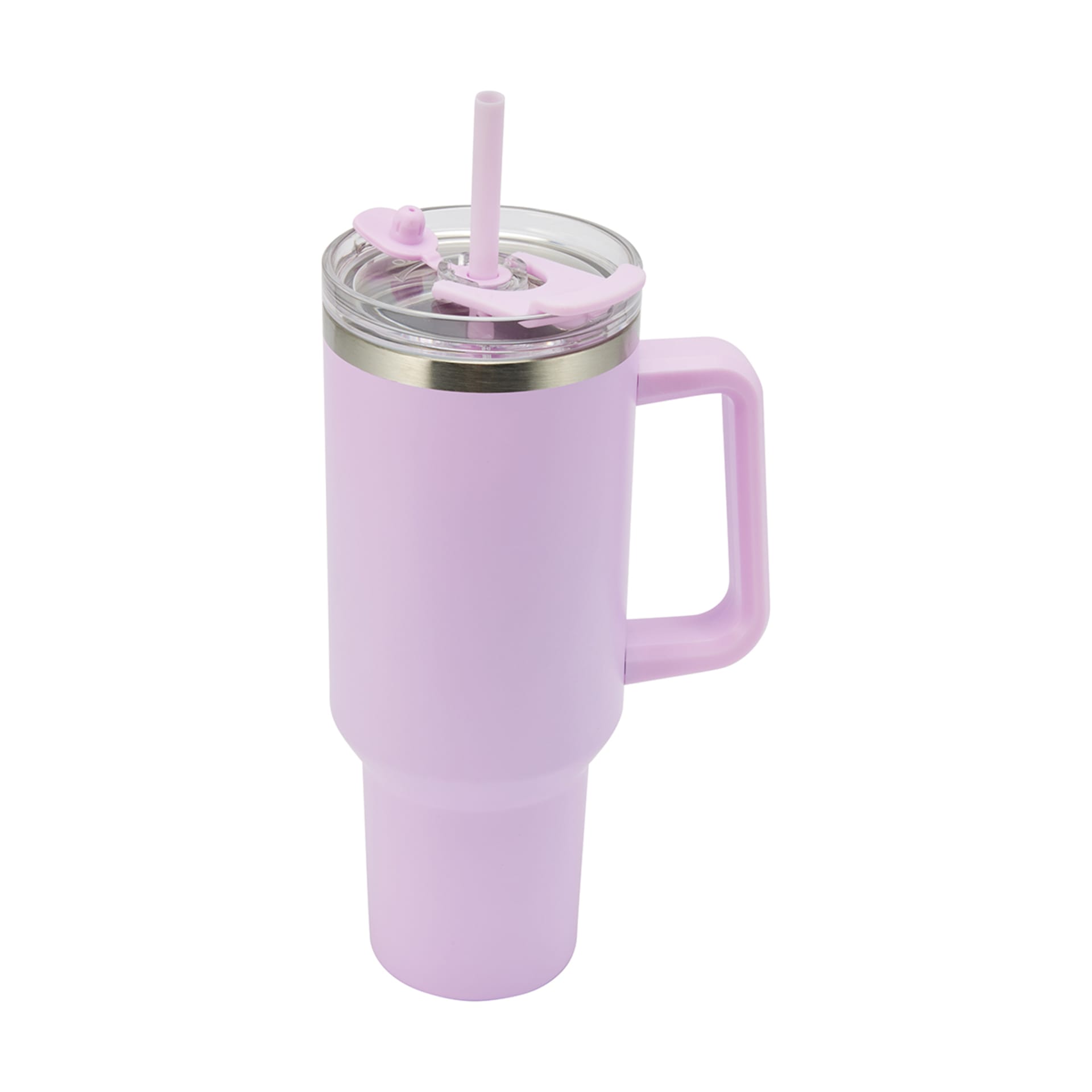 1.18L Purple Jumbo Tumbler with Handle - Kmart NZ