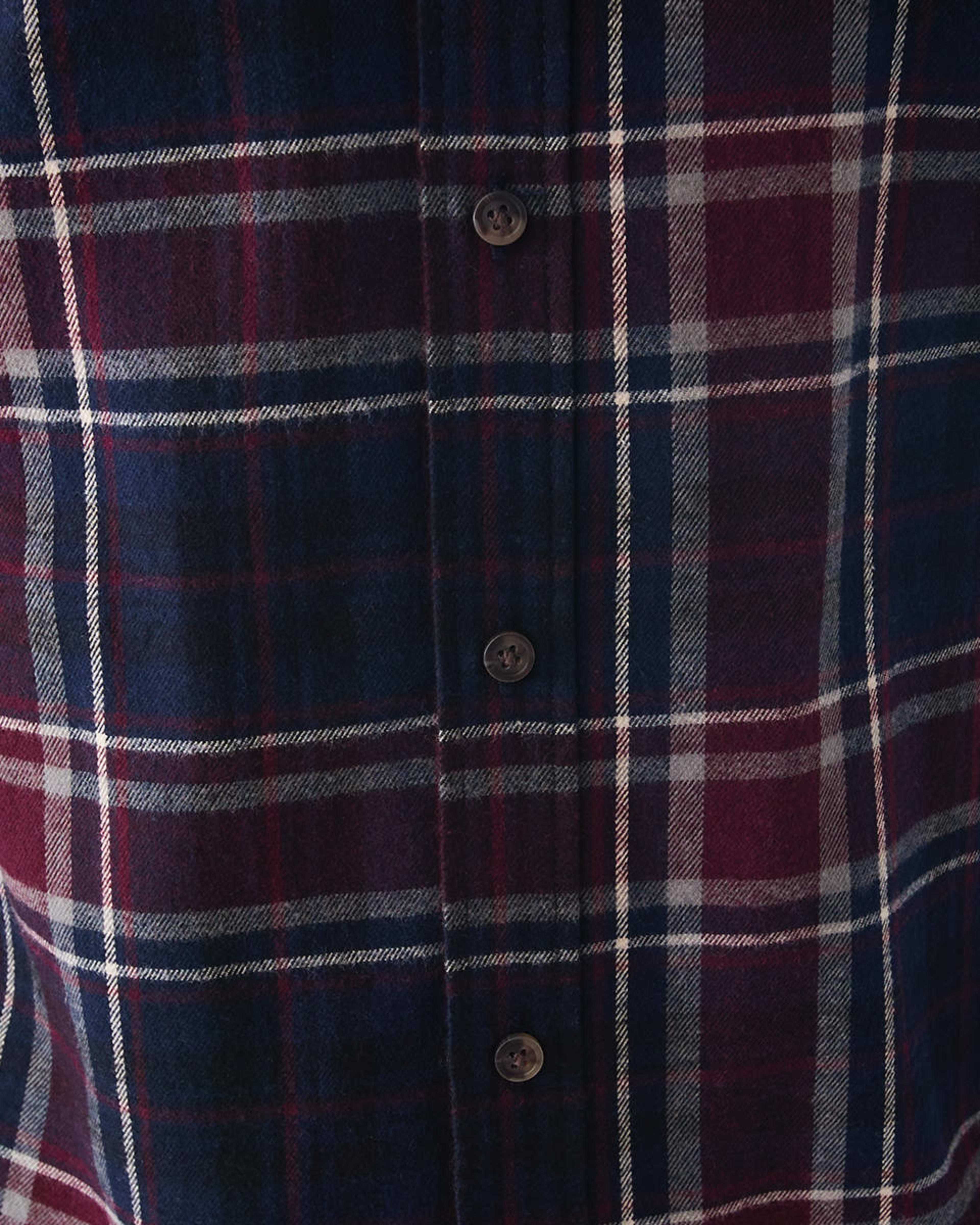 Long Sleeve Brushed Check Shirt - Kmart