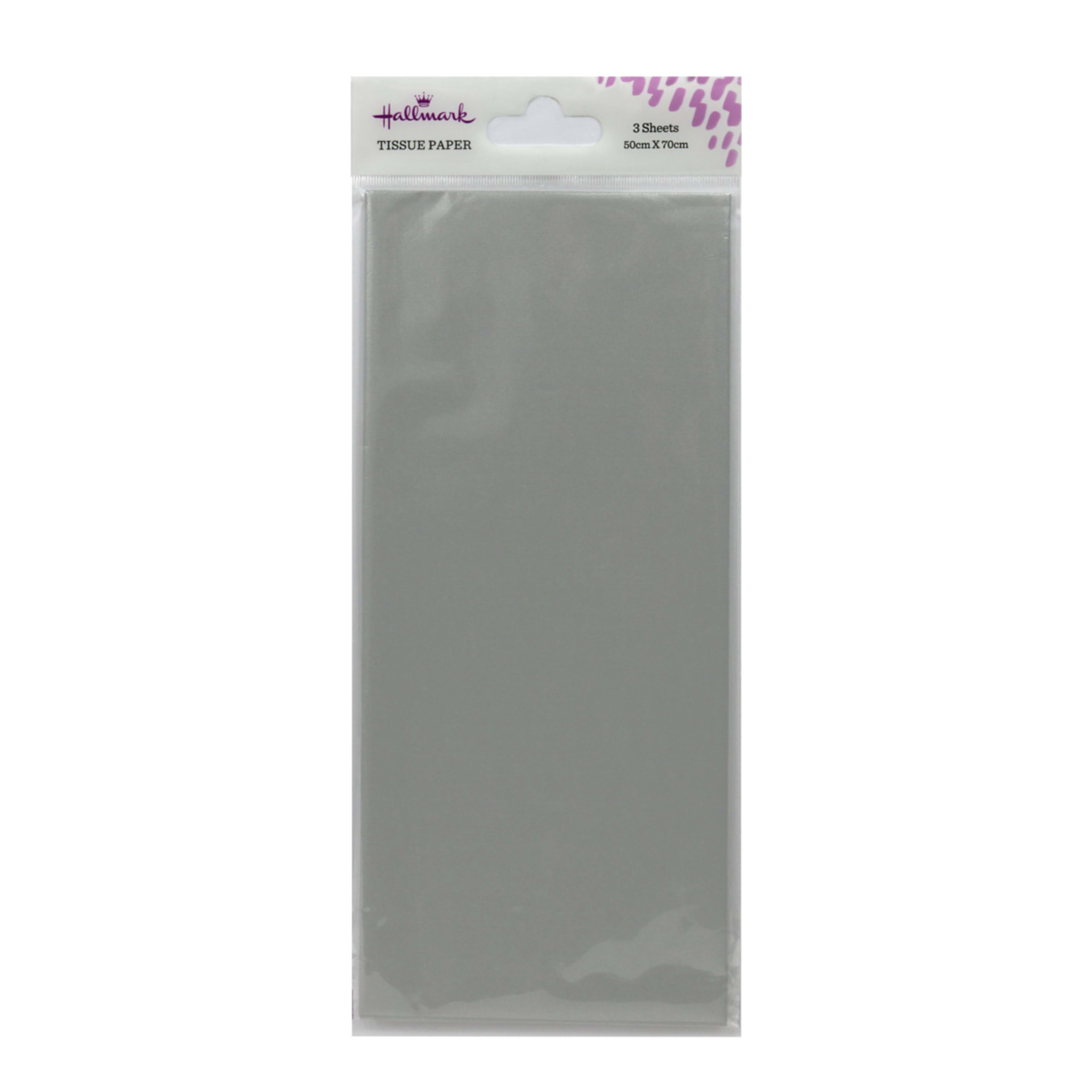 Hallmark 3 Pack MultiOccasion Tissue Paper Sheet Silver Kmart