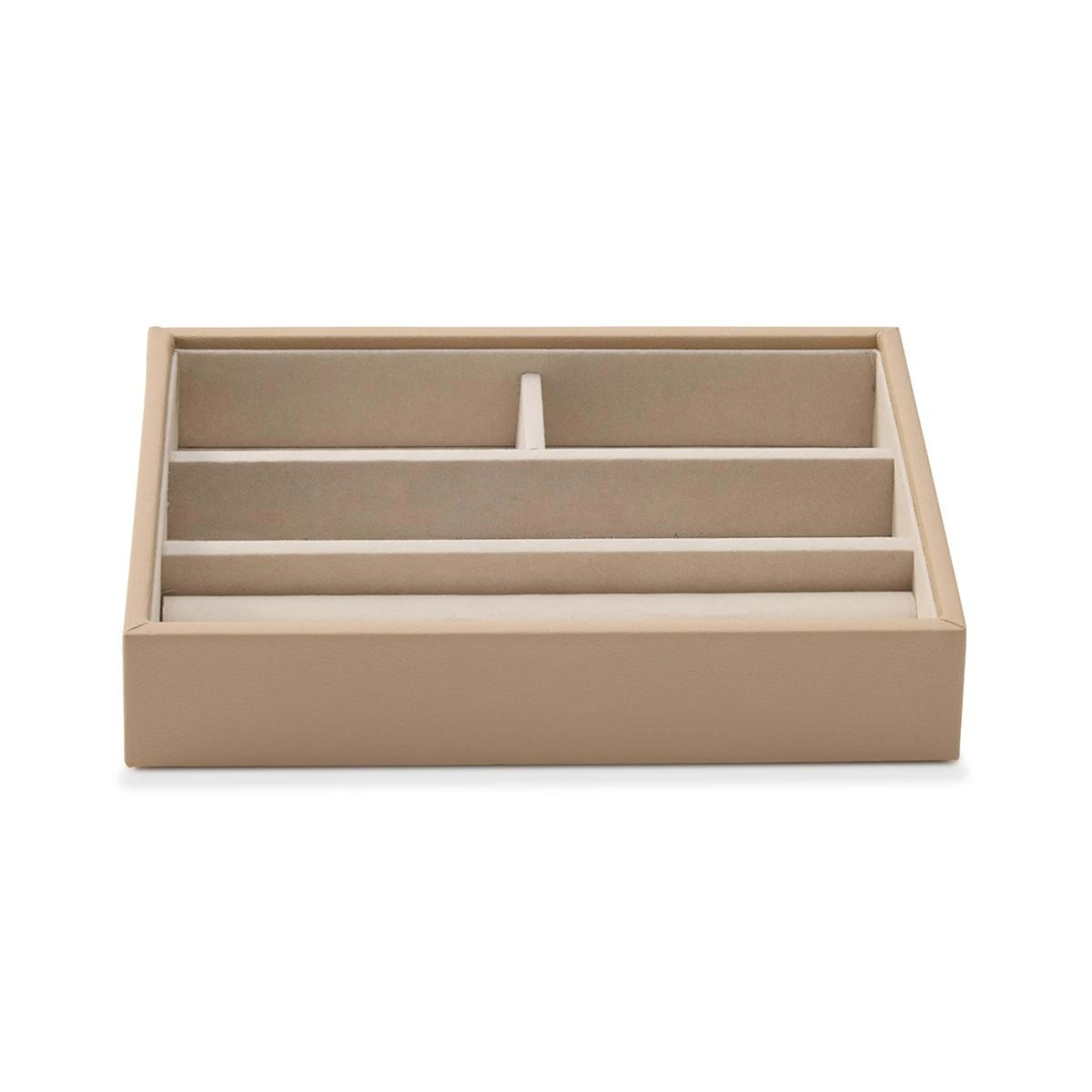 3 4 Section Jewellery Tray - Taupe, 3 of 6
