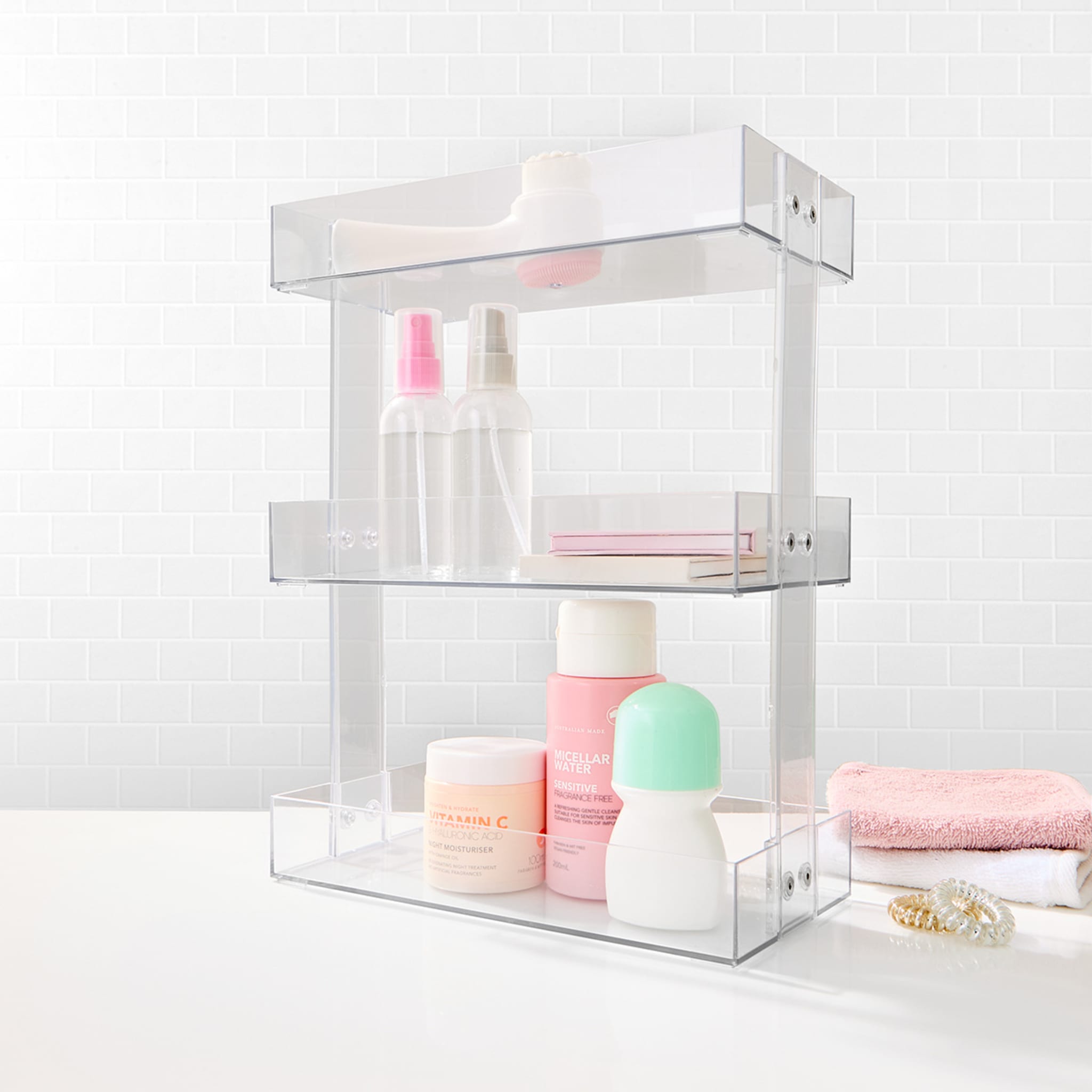 Modular 3 Tier Skincare Shelf Kmart