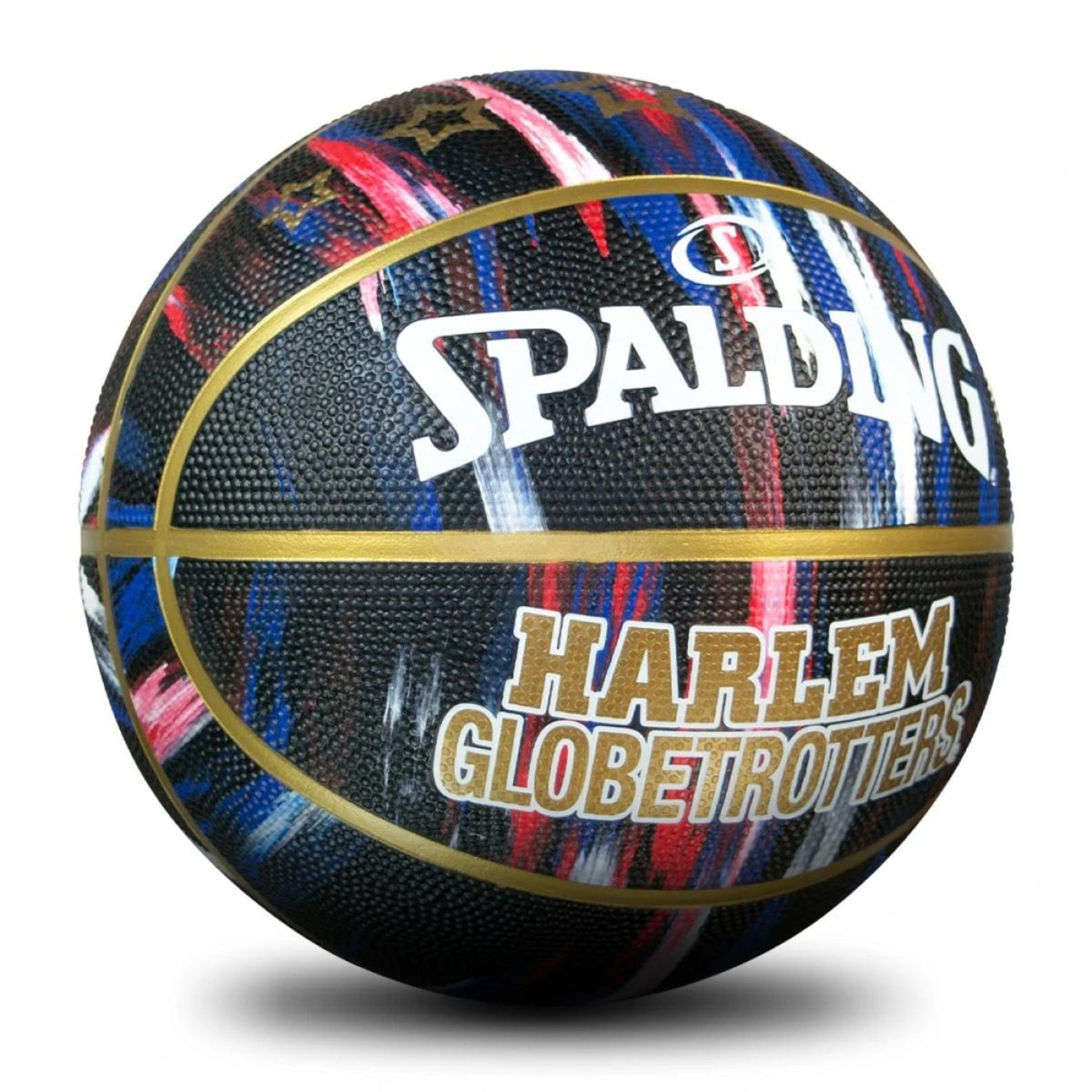 3 Spalding Harlem Globetrotters Marble Series Basketball - Size 7, 3 of 3