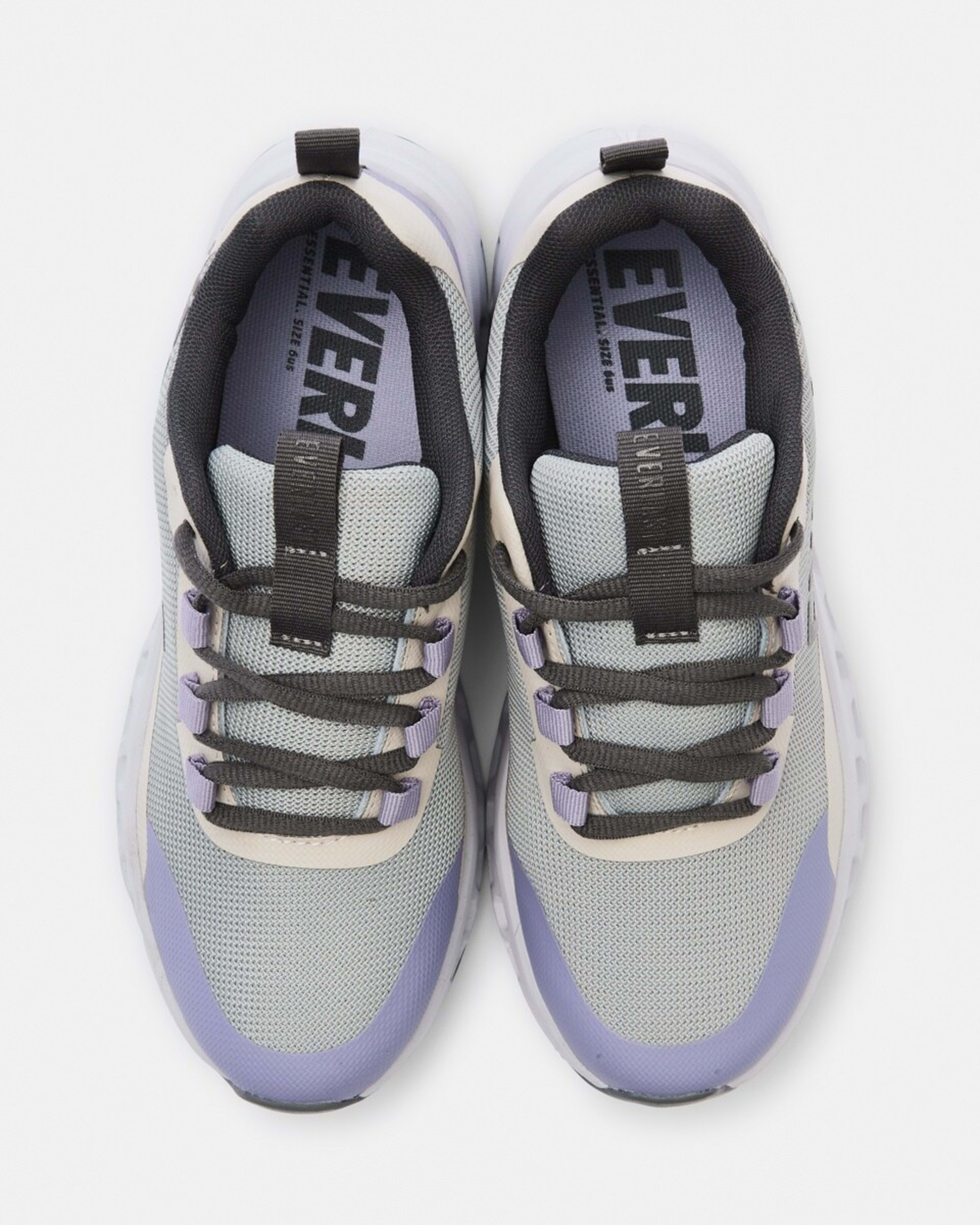 5 Everlast Womens Heartland Sneakers Grey Mve, 5 of 5