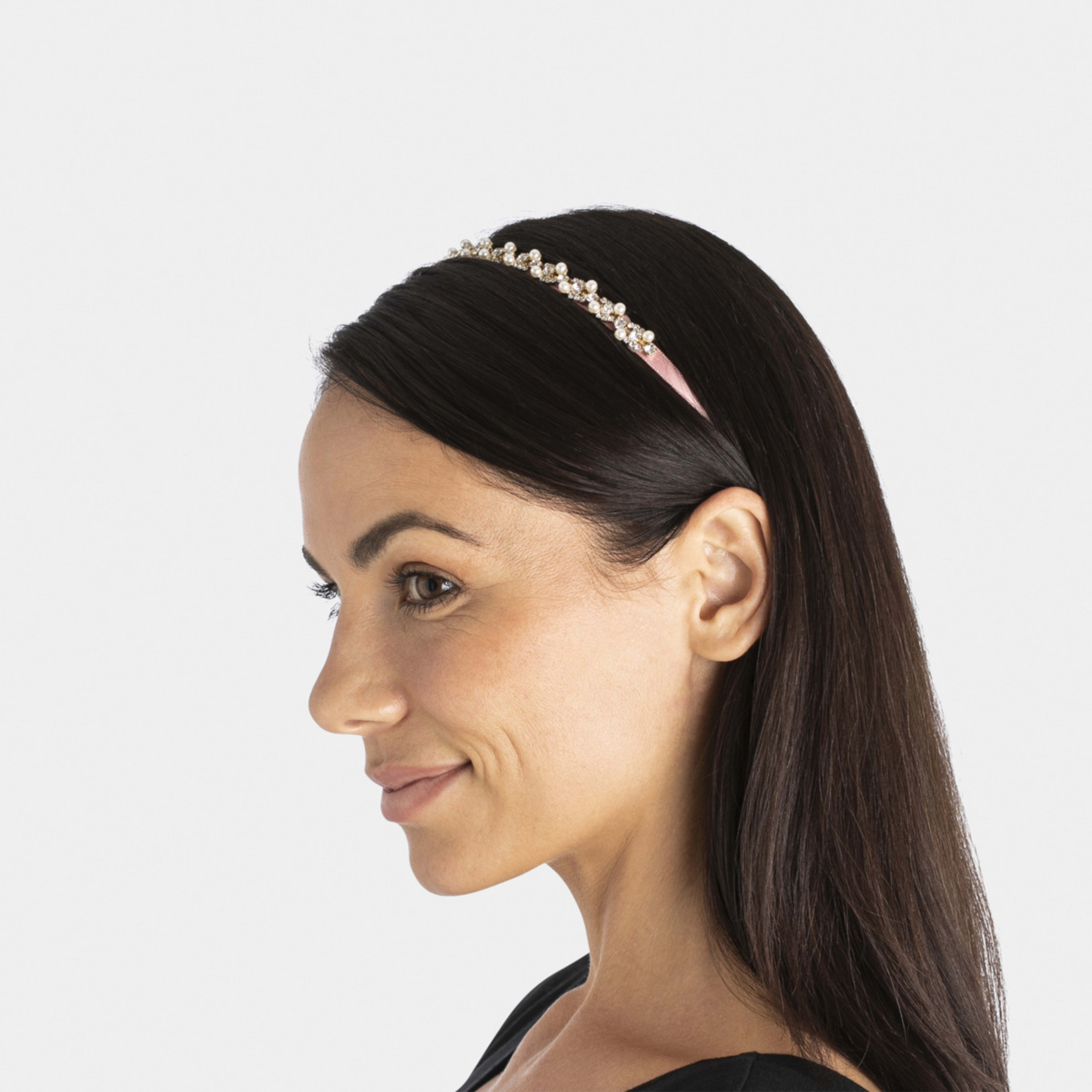 Faux Pearl Diamante Headband Kmart