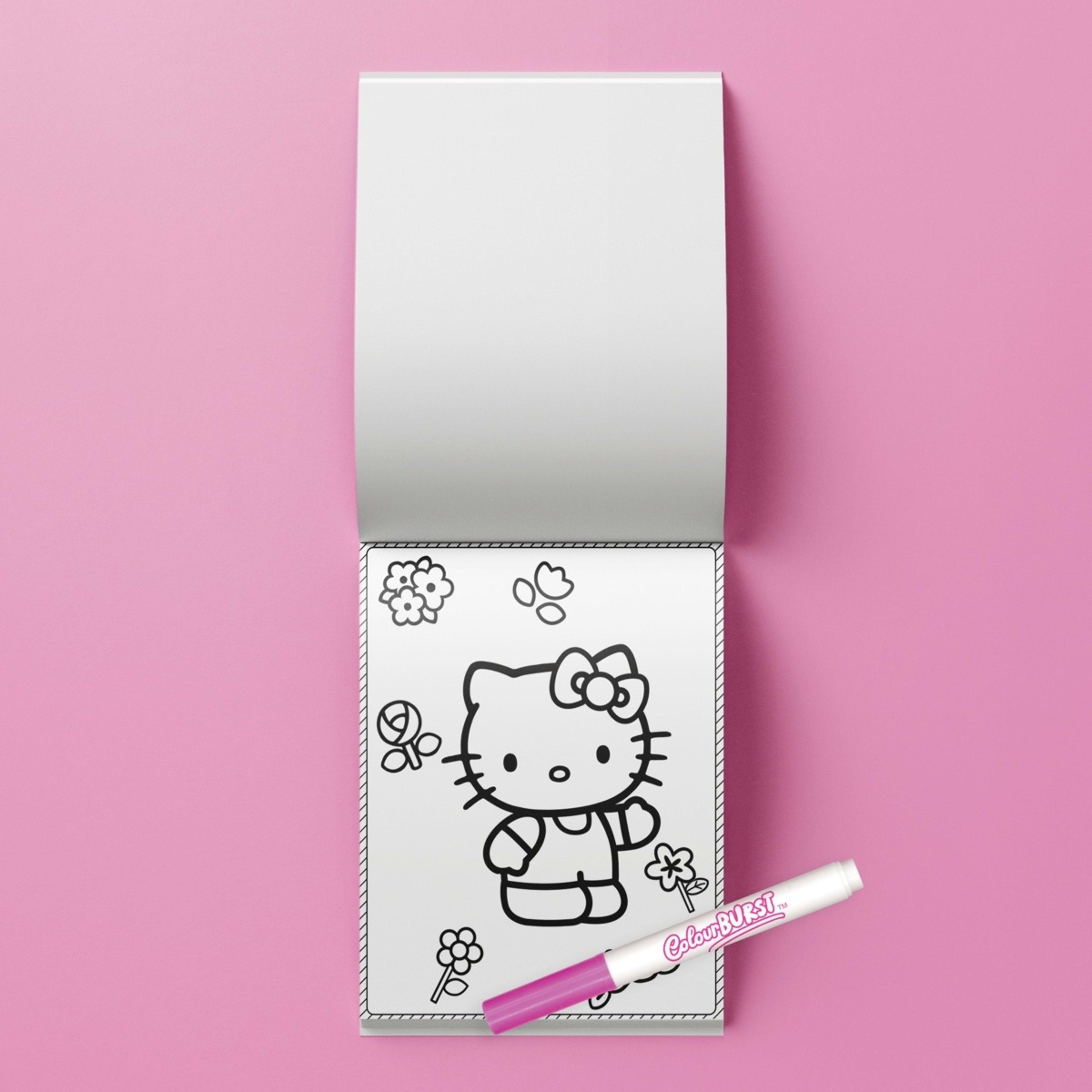 6 INKredibles Mess-Free ColourBurst Hello Kitty Activity Kit - Book, 6 of 6