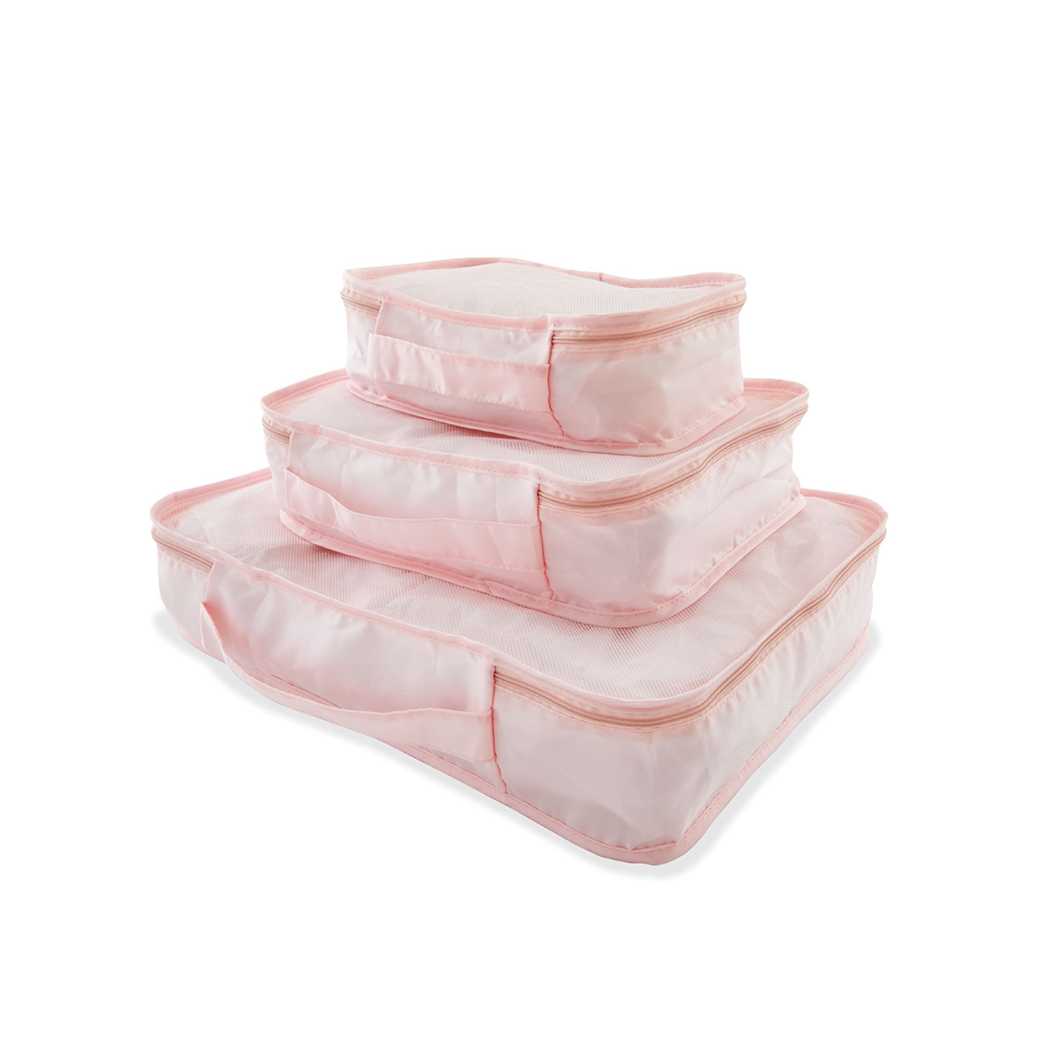 3 Piece Packing Cube Pink Kmart NZ