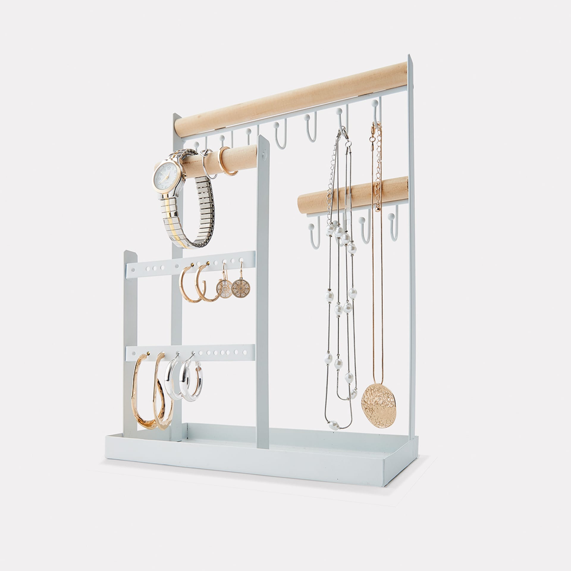 Oak Look Jewellery Hanger Kmart