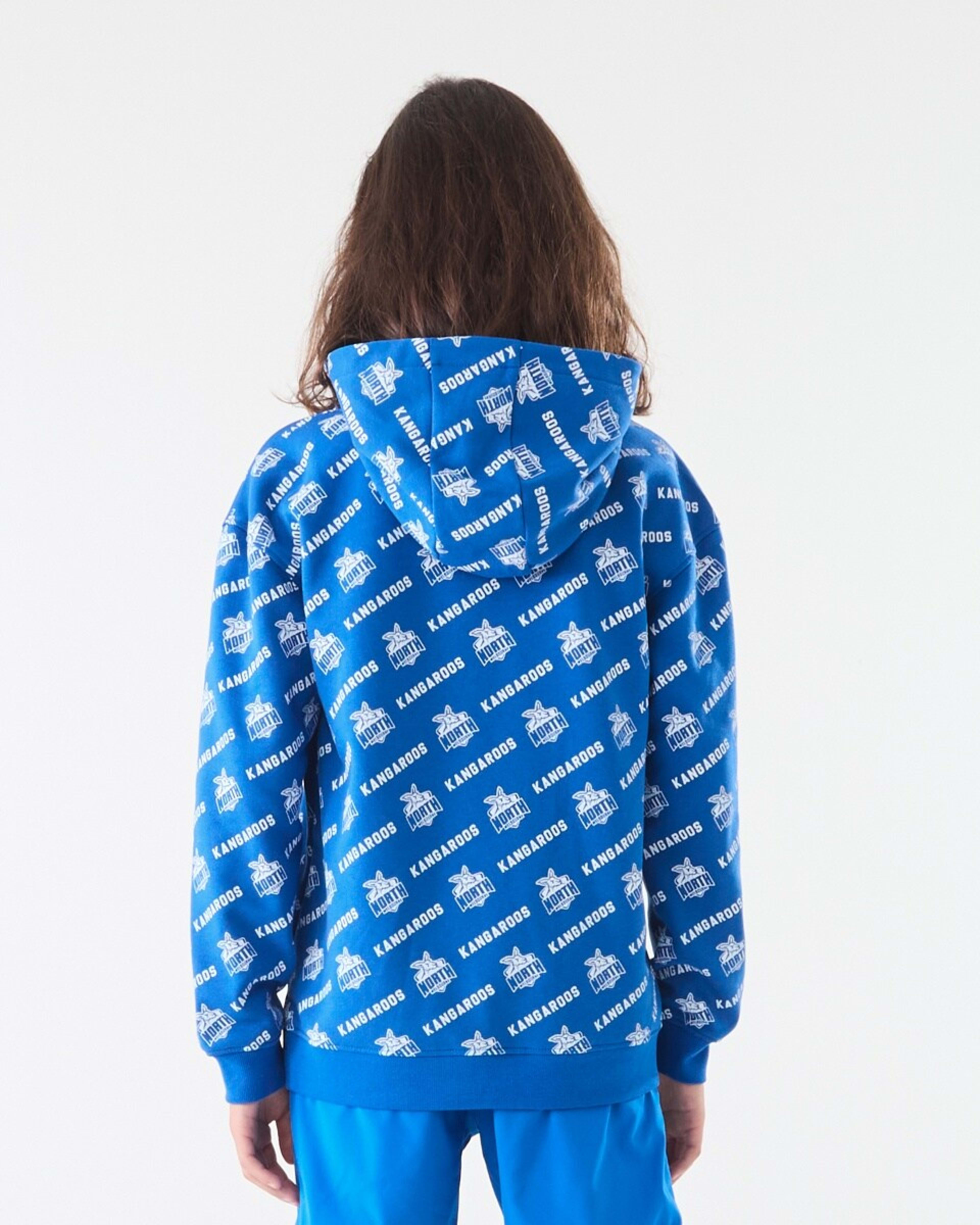 5 Official AFL Kids All Over Print Hoodie Kangaroos, 5 of 10