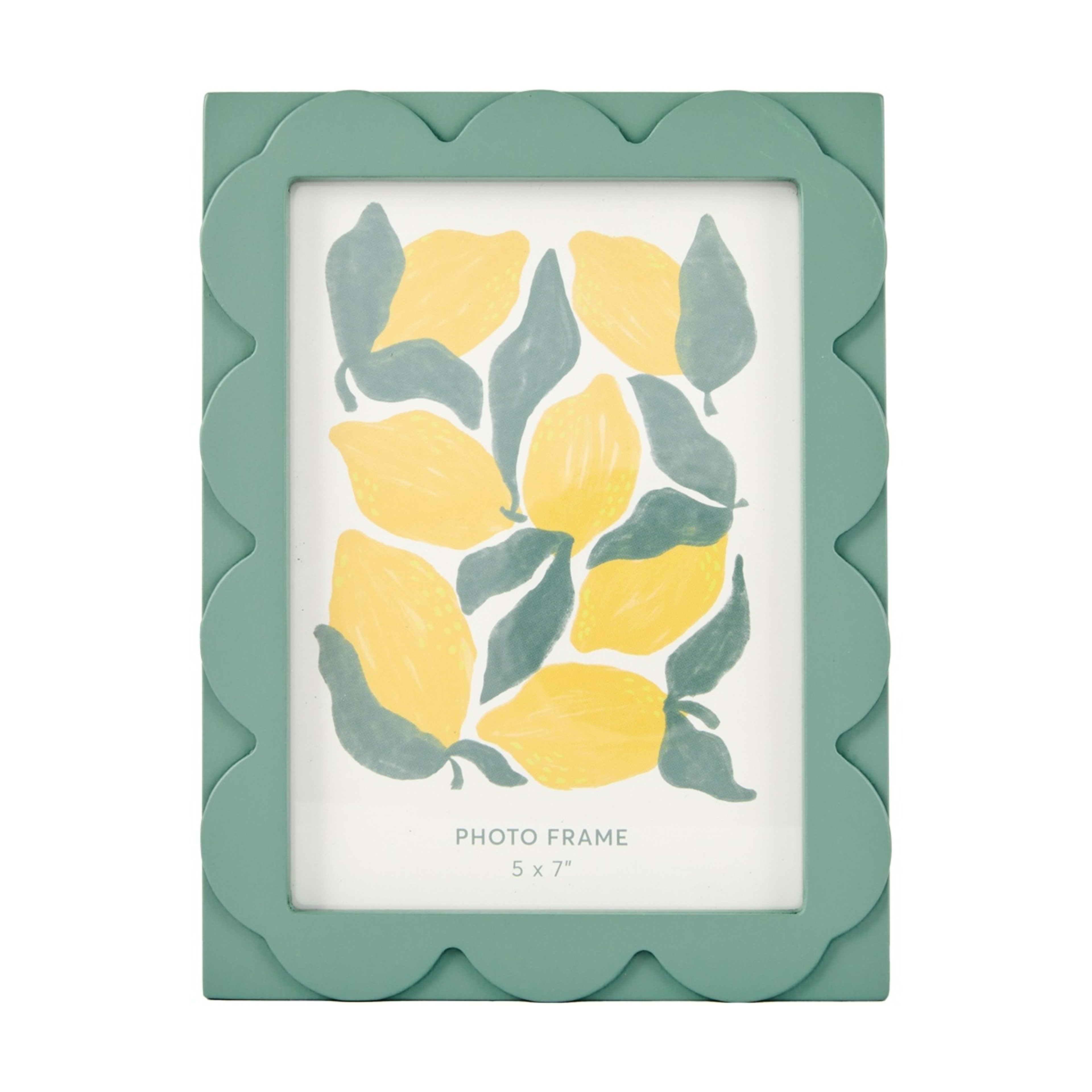 1 Frame Scallop 7in. x 5in. - Green