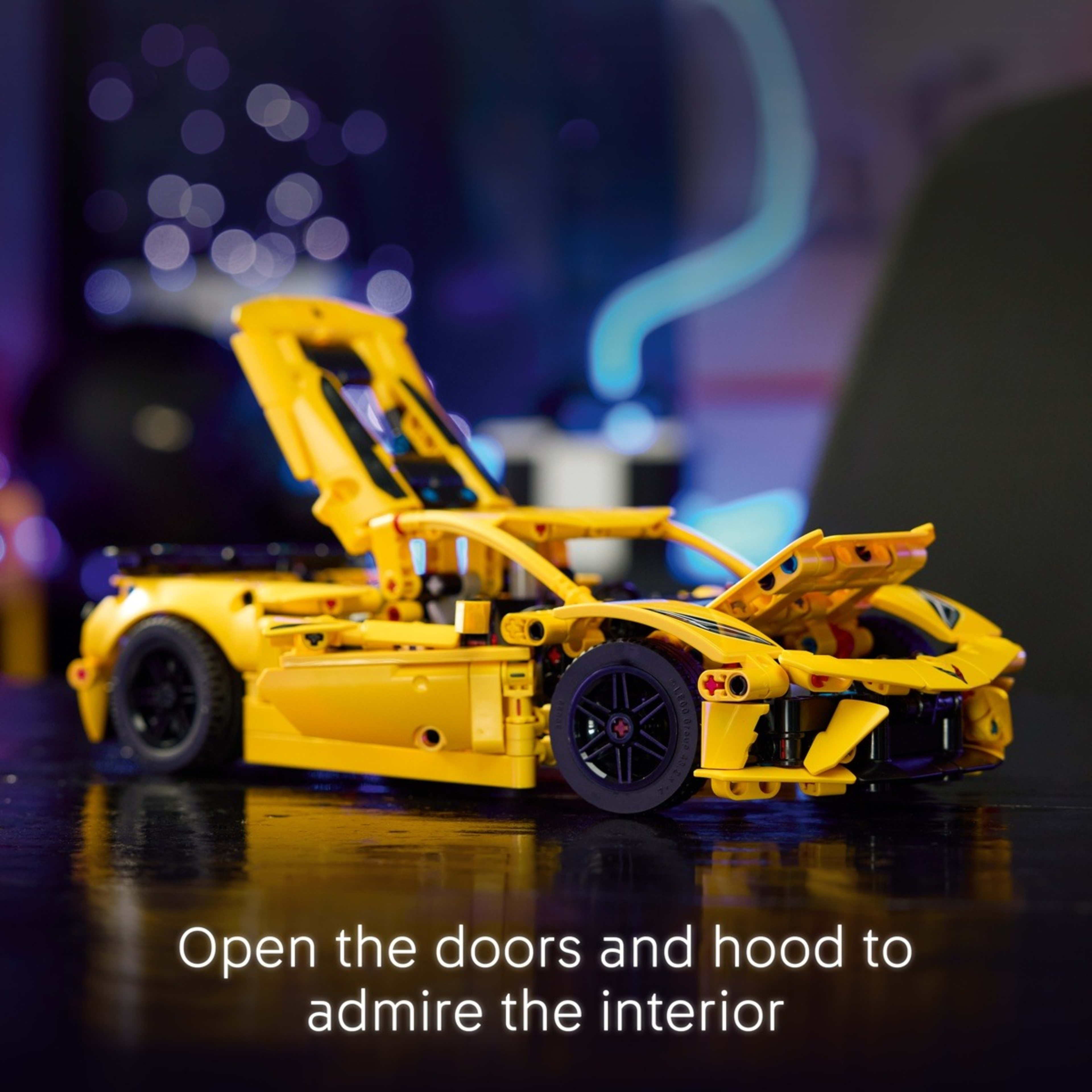 6 LEGO Technic Chevrolet Corvette Stingray 42205, 6 of 10