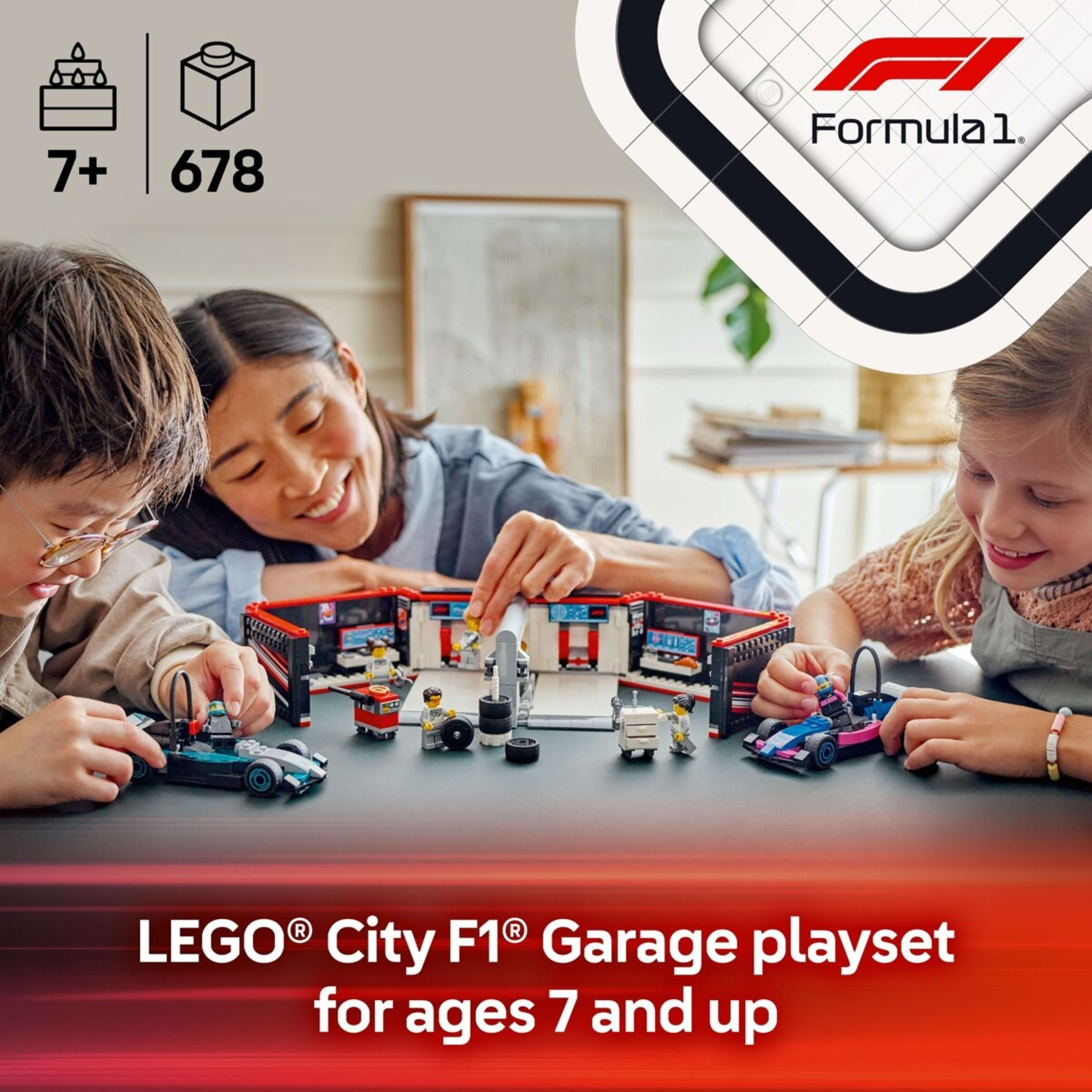 5 LEGO City F1 Garage & Mercedes-AMG & Alpine Cars 60444, 5 of 10