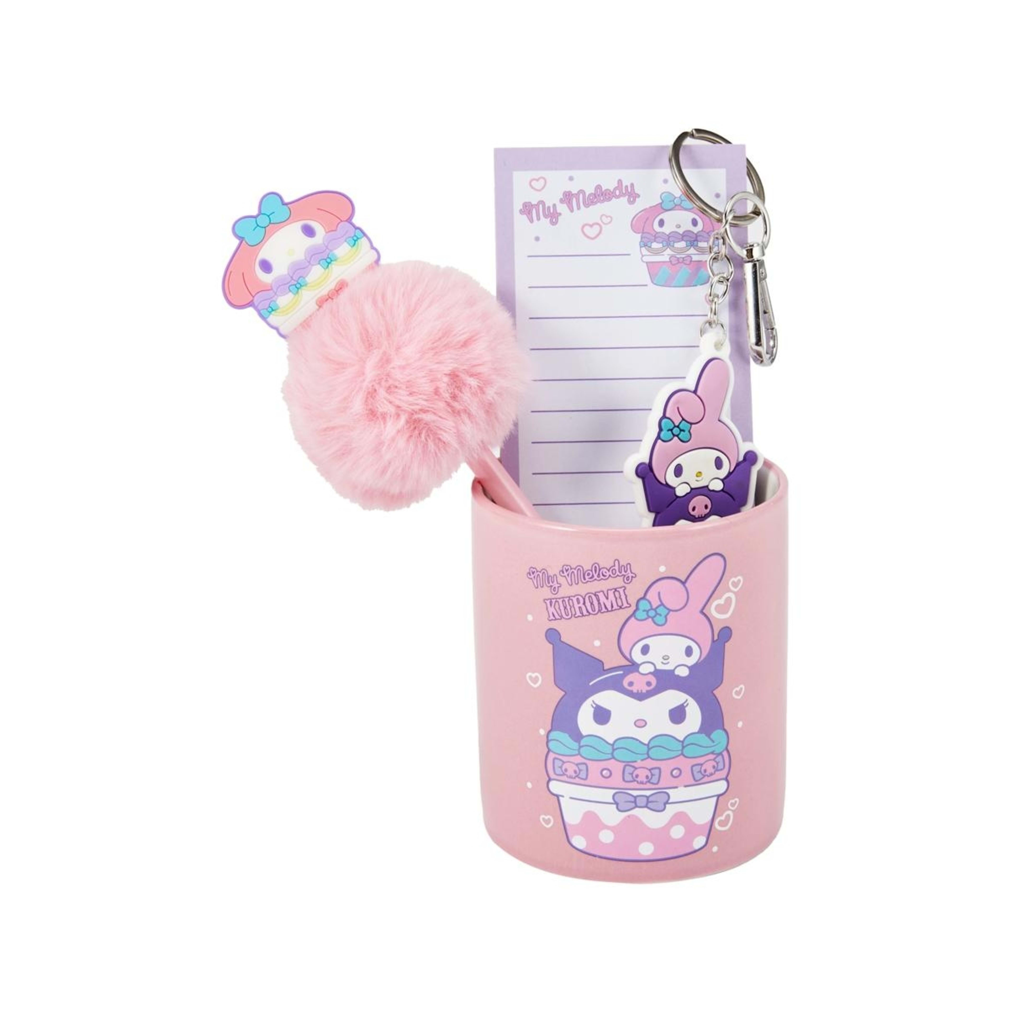 2 Kuromi and My Melody Desktop Stationery Set, 2 of 7