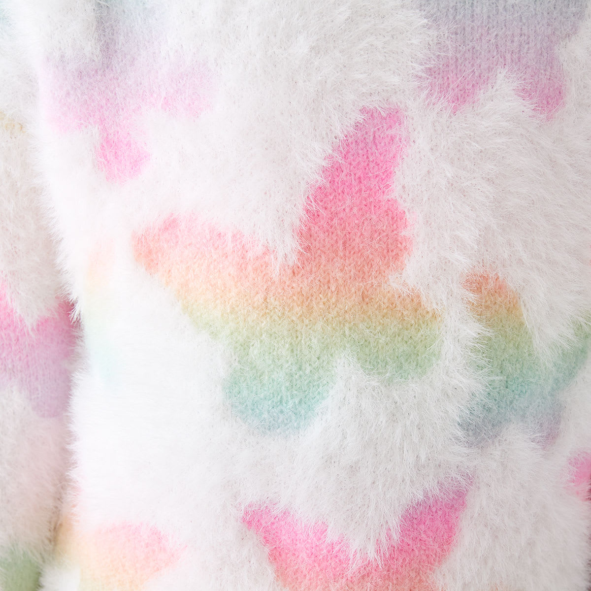 Rainbow Butterfly Knit Jumper Kmart