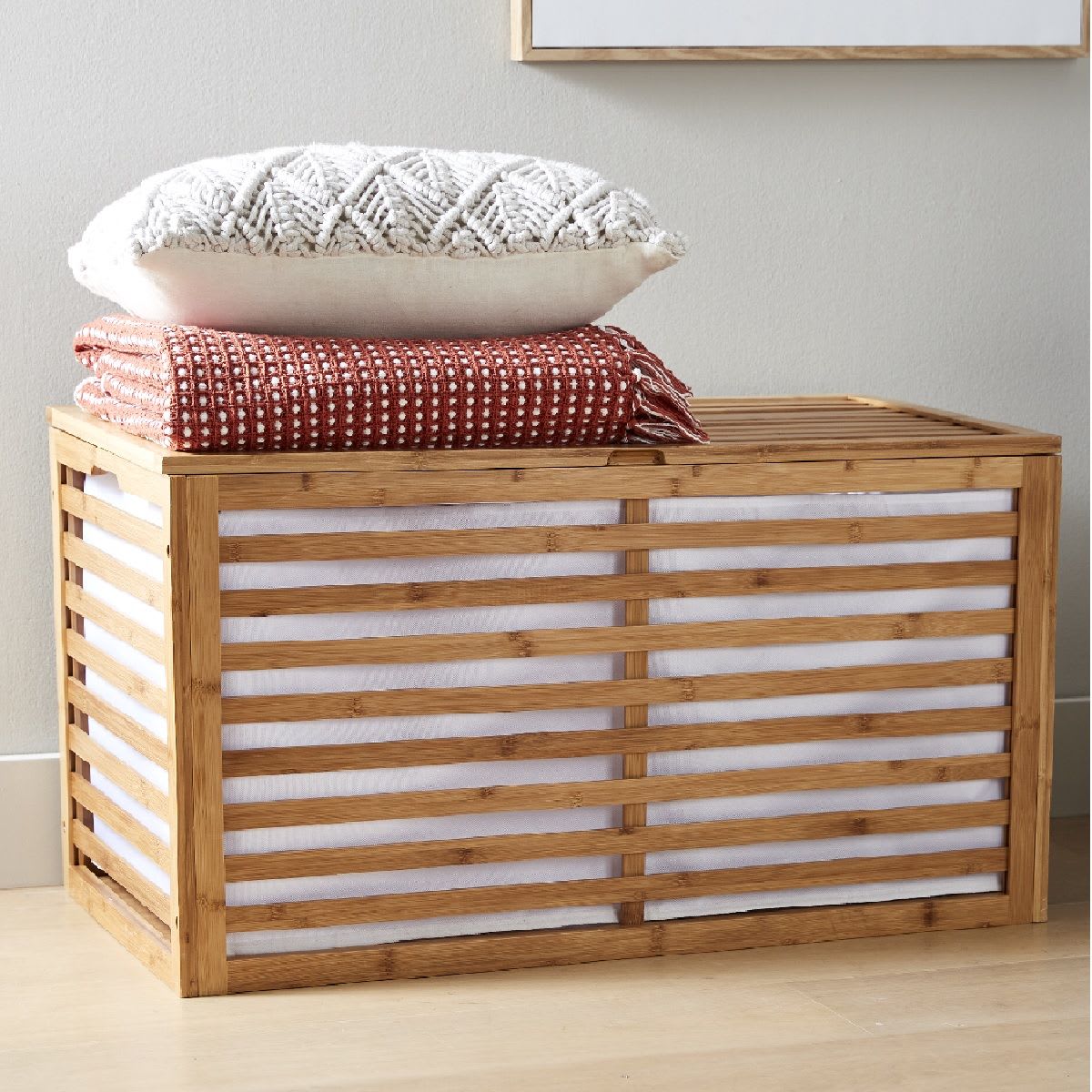 Bamboo Storage Trunk Kmart