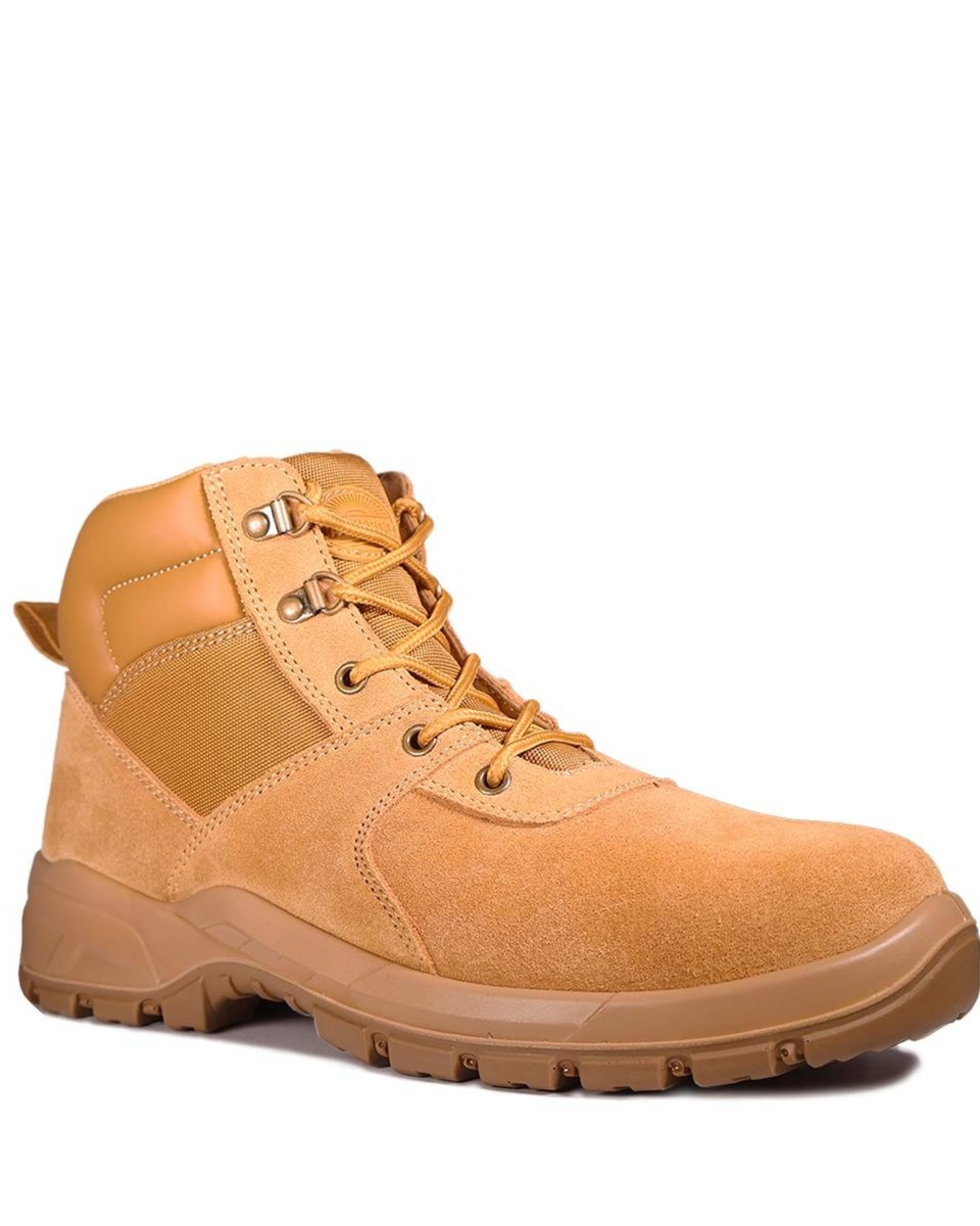 1 Duke Lace Up Work Boots Wheat, 1 of 3