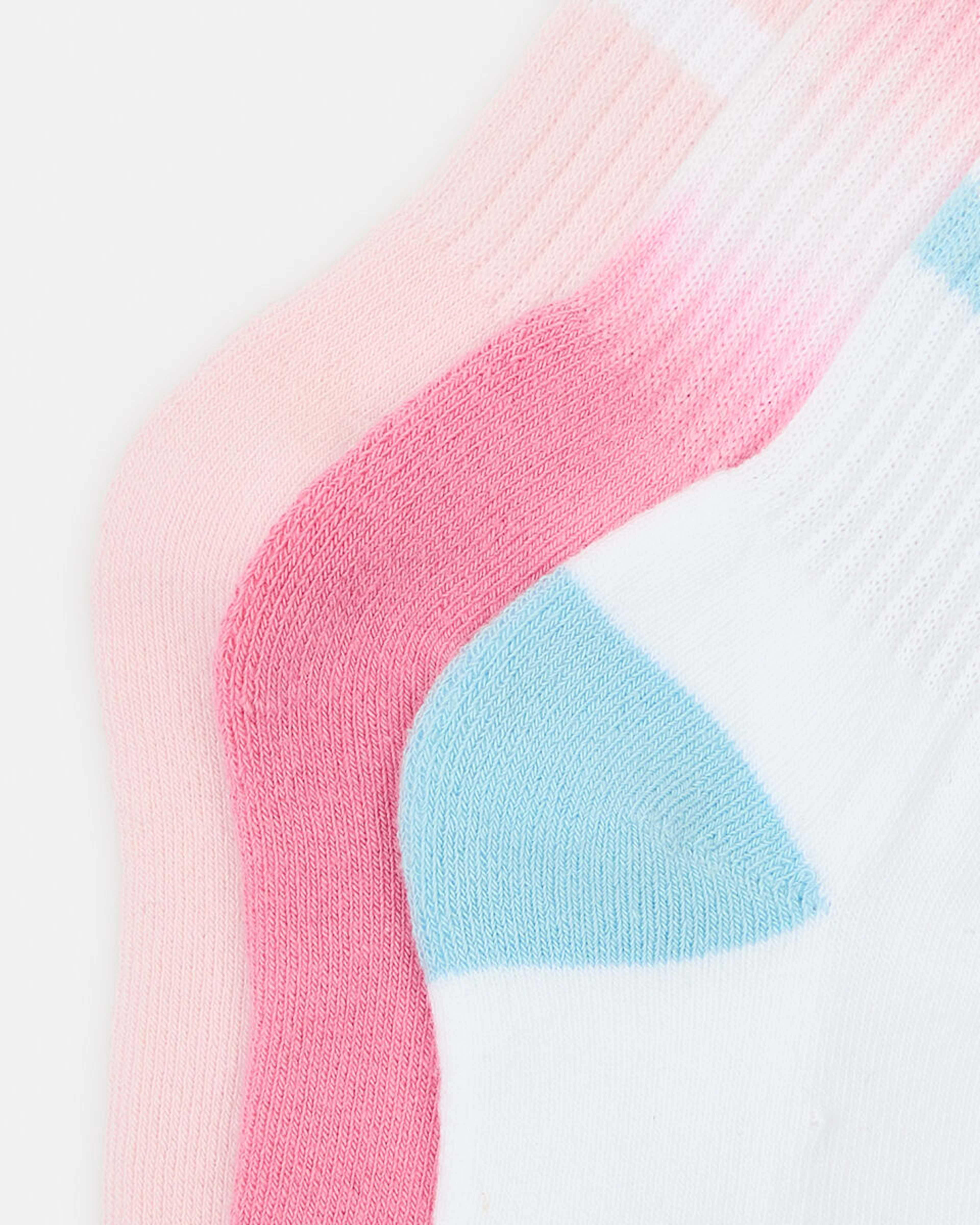 3 3 Pack Crew Socks Tie Dye, 3 of 3