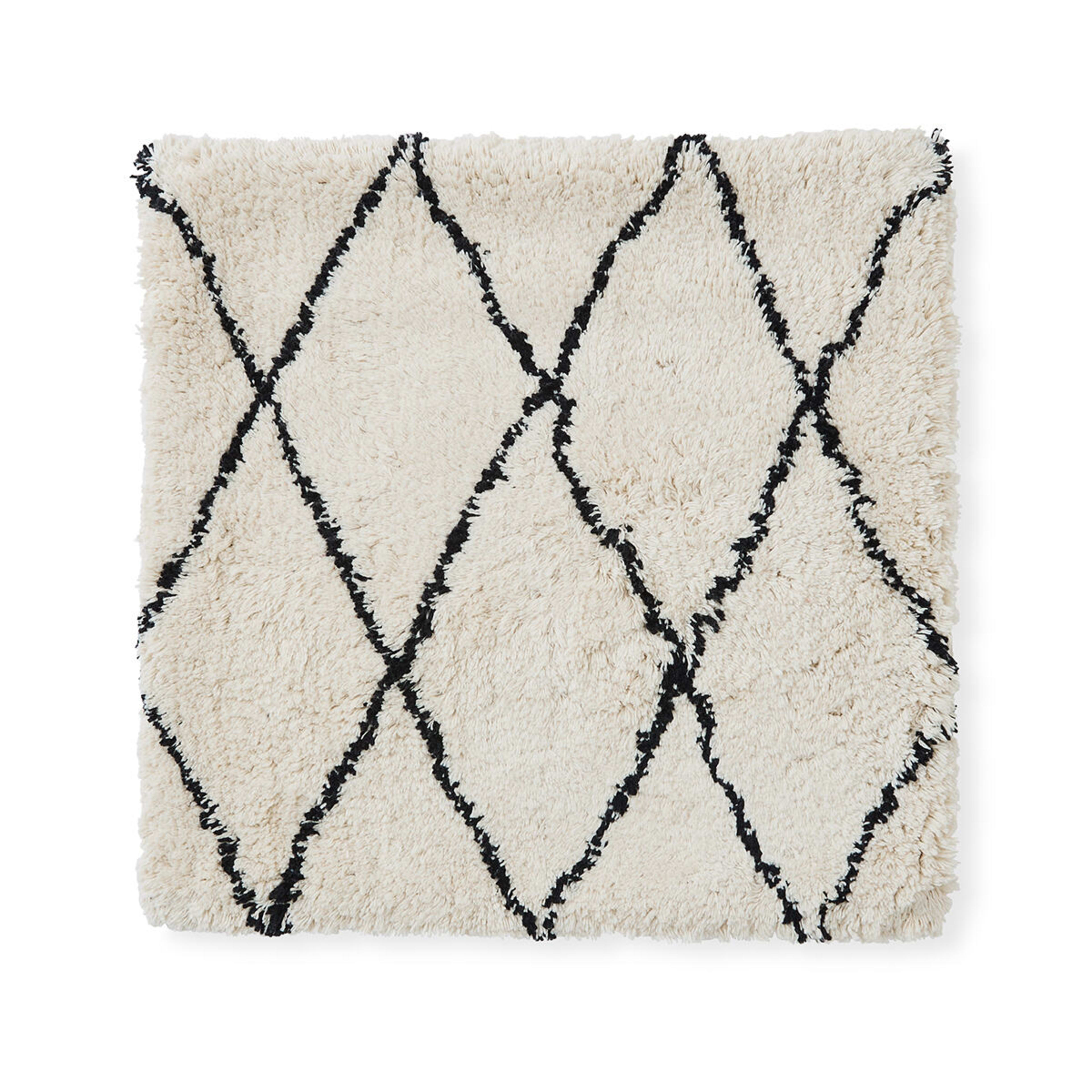 4 50cm Trellis Cushion Cover - Beige, 4 of 9