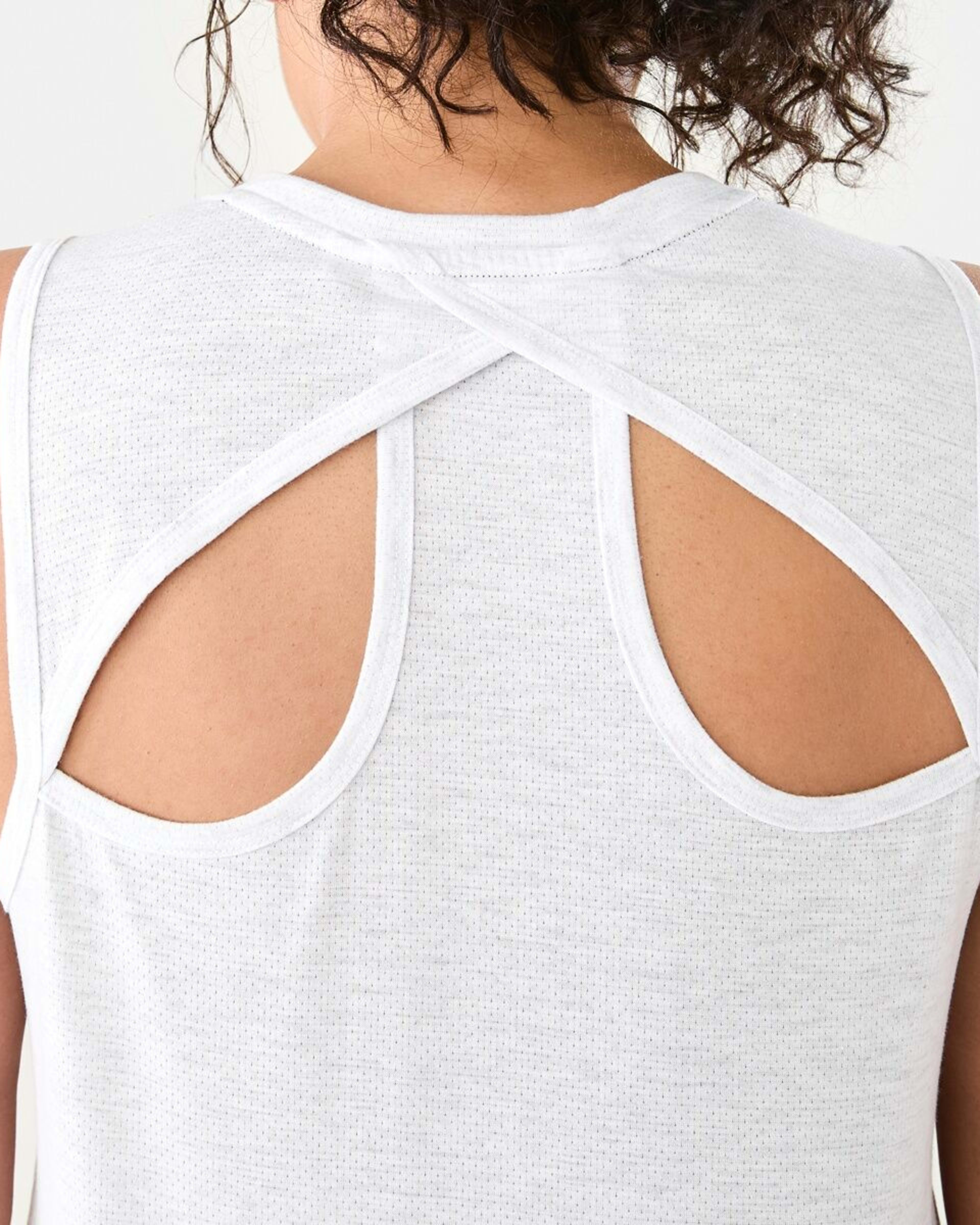 6 Everlast Womens Keyhole Tank EVERLAST BLOCK WHITE MARLE, 6 of 7