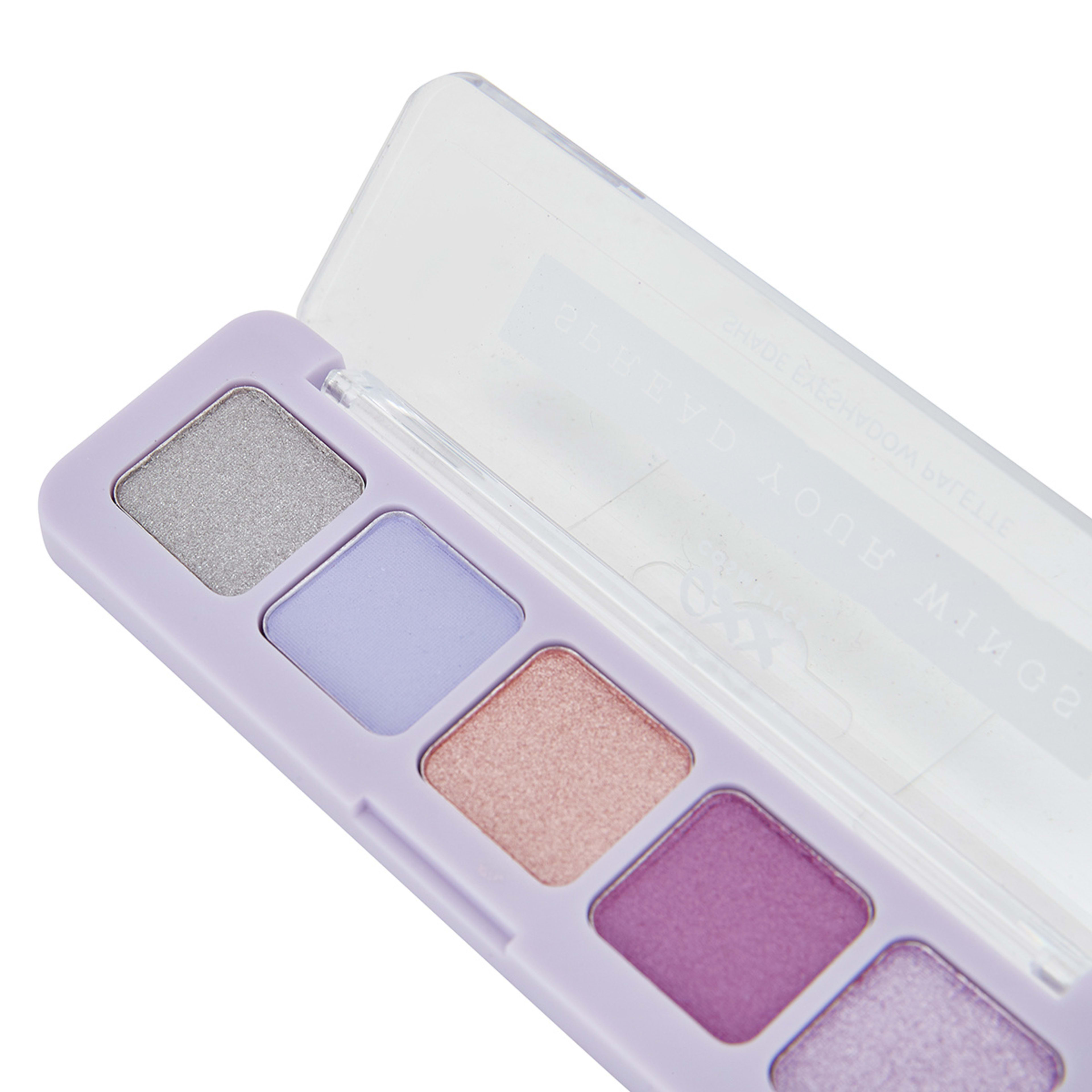 OXX Cosmetics 5 Shades Spread Your Wings Eyeshadow Palette Purple Kmart