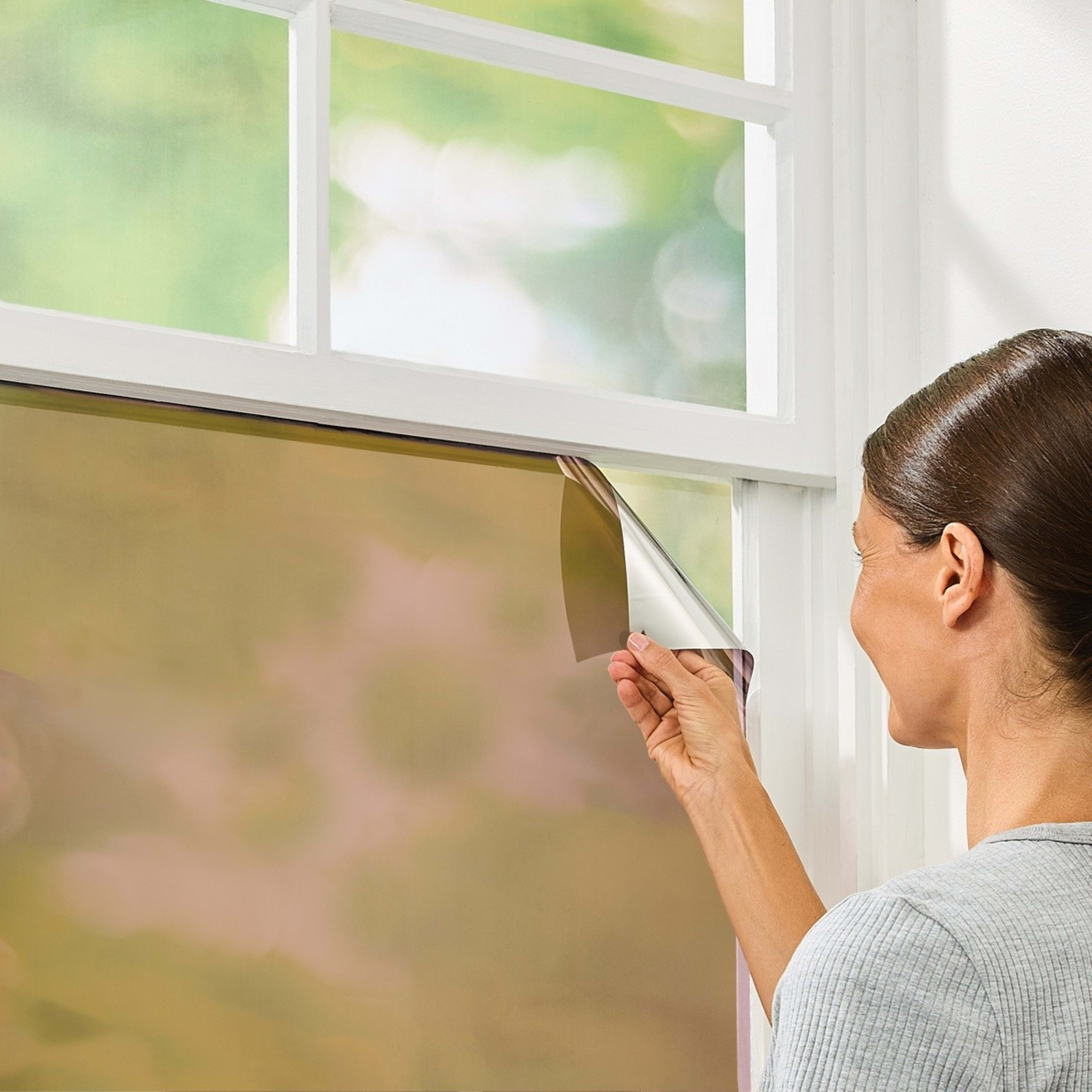 1 Removable Mirror Tinted Window Film
