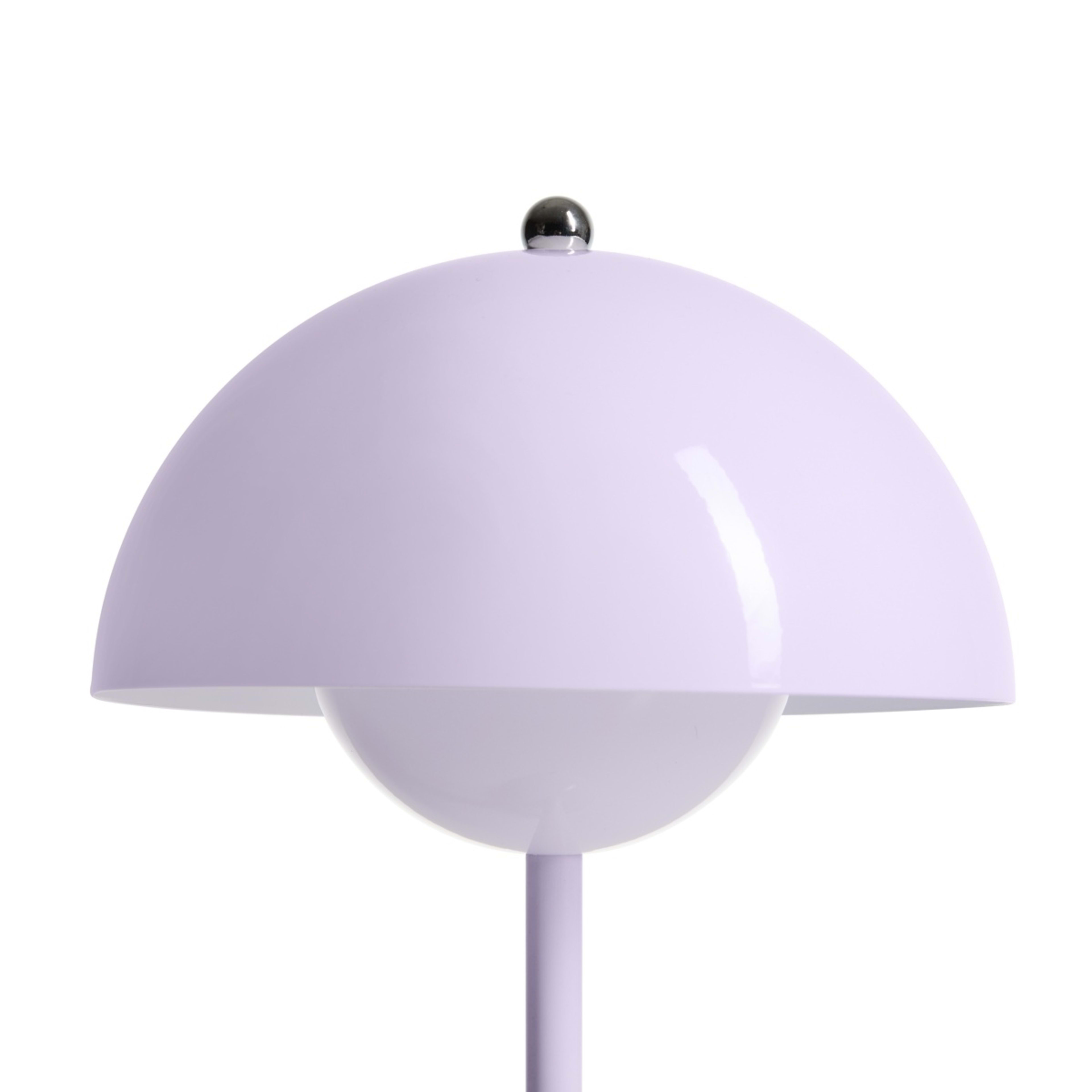 3 Nico Portable Rechargeable Lamp - Lilac, 3 of 7