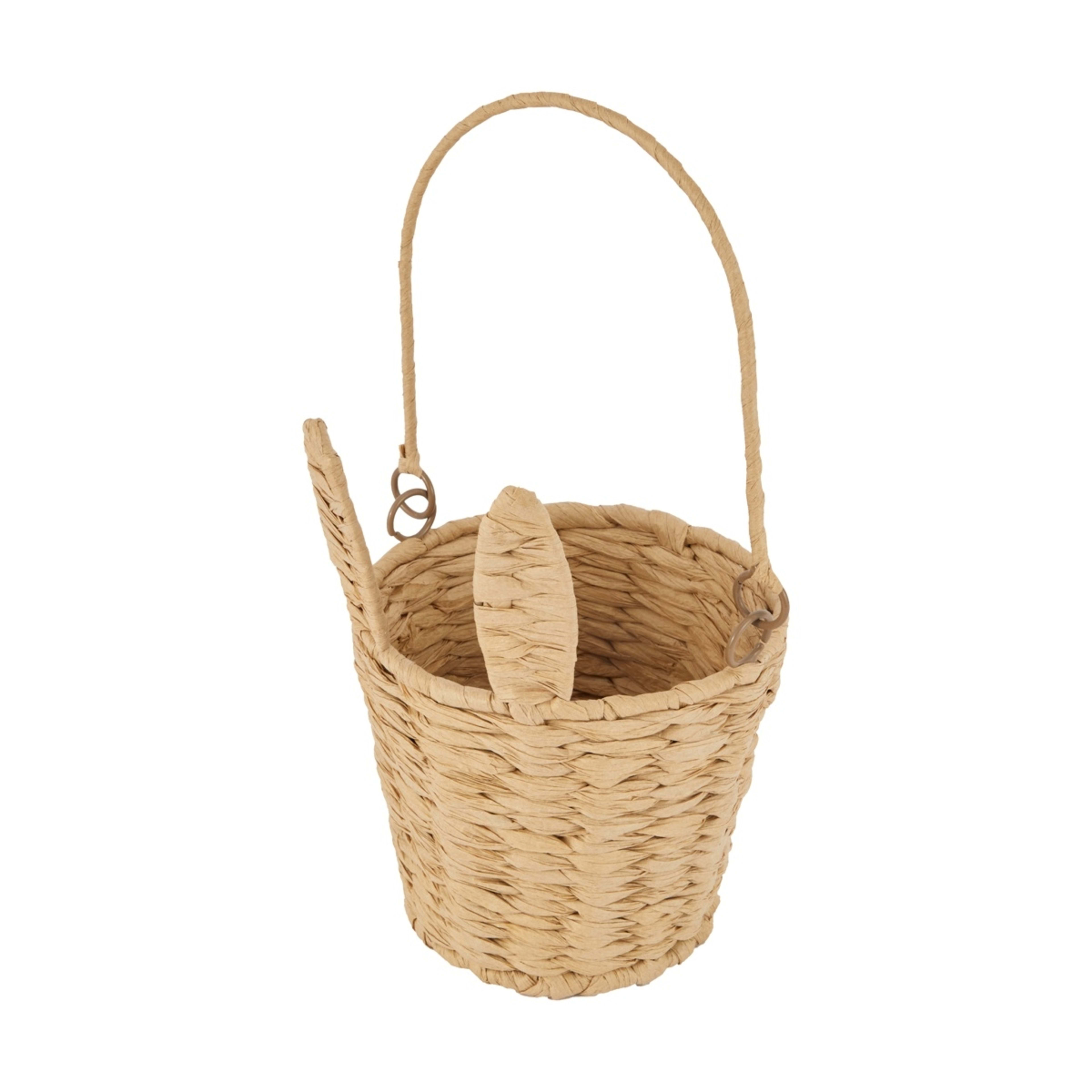 2 Natural Paper Rope Bunny Basket, 2 of 5