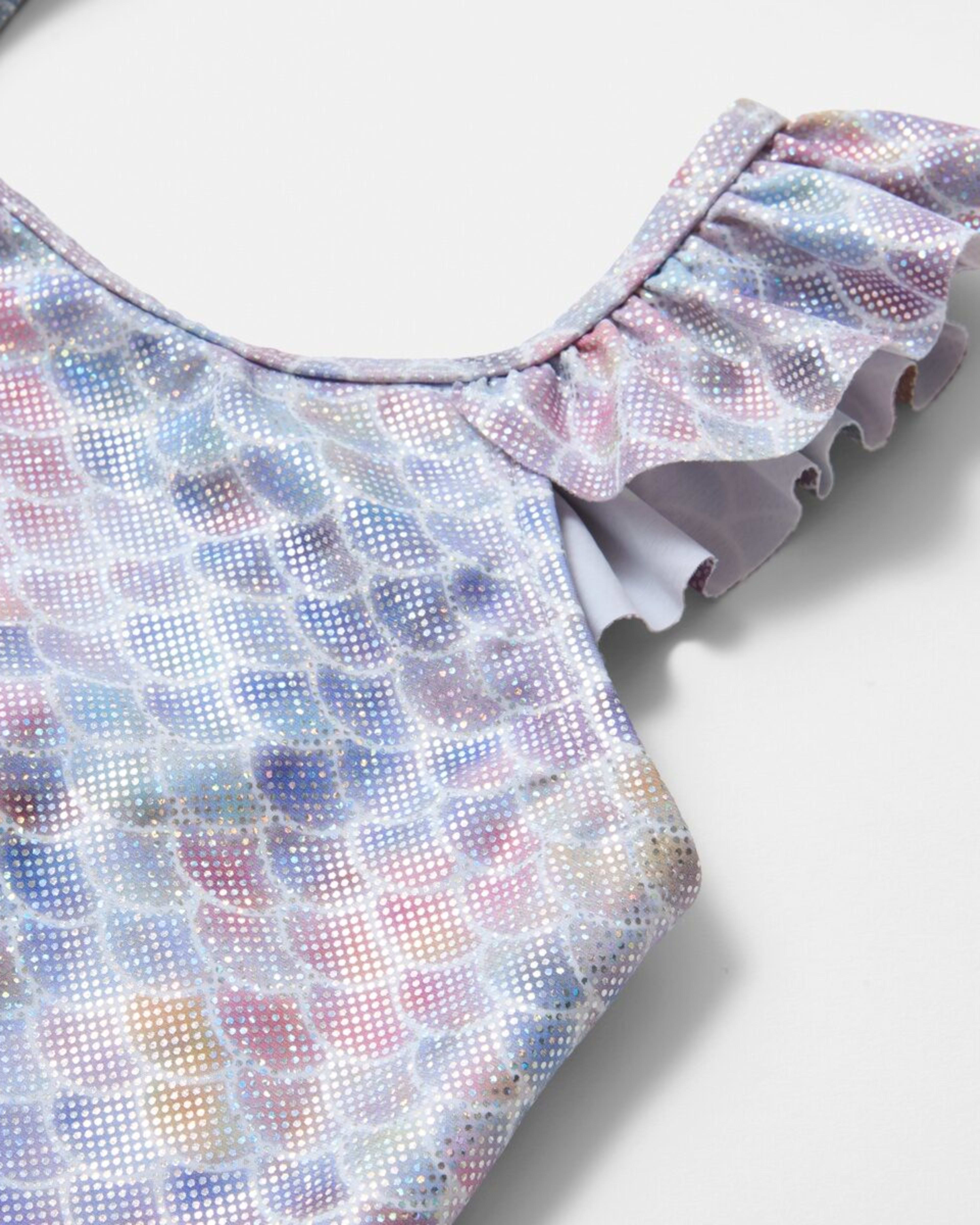 7 One Piece Swimsuit MERMAID SCALES, 7 of 8