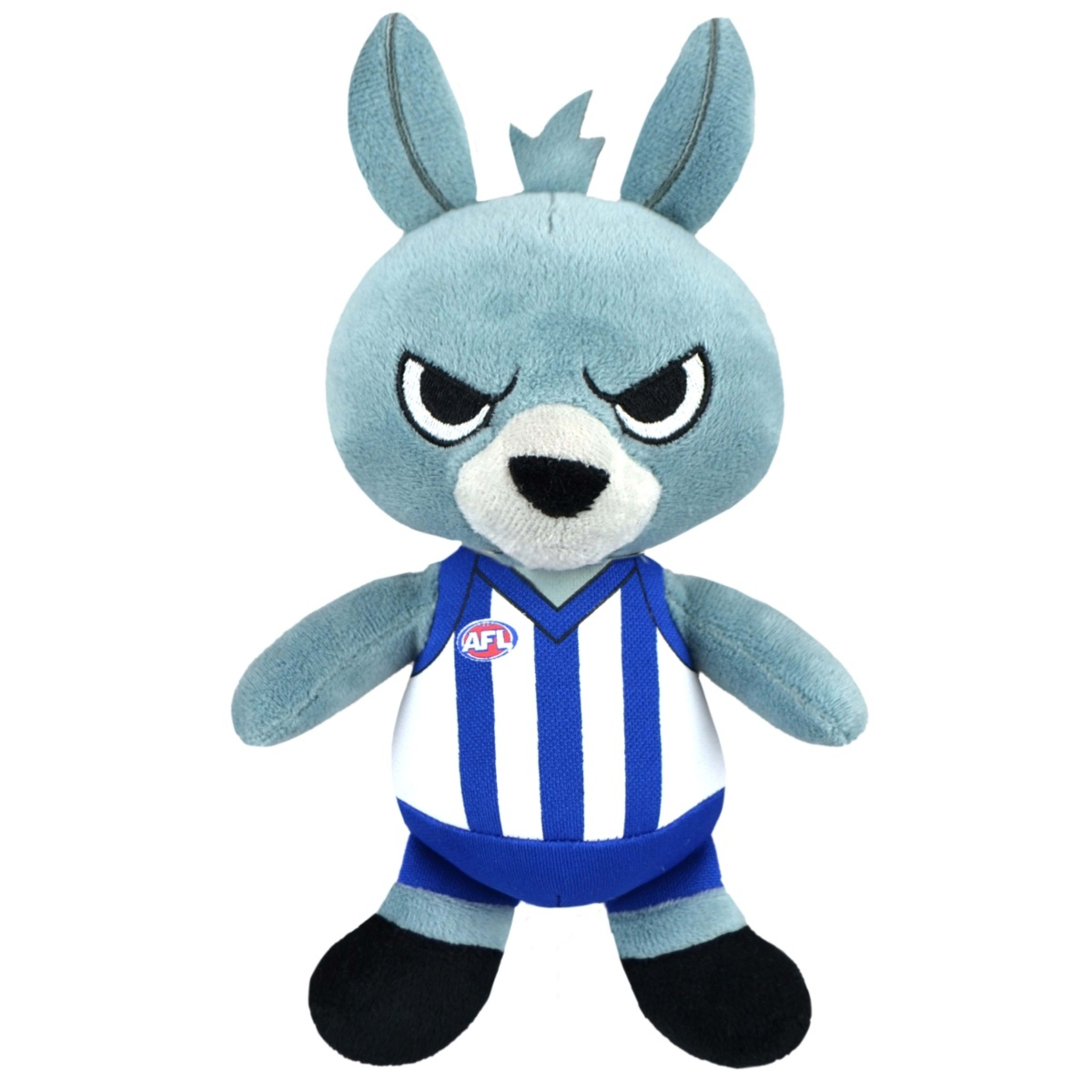 1 AFL North Melbourne Kangaroos Plush Rascal Mascot