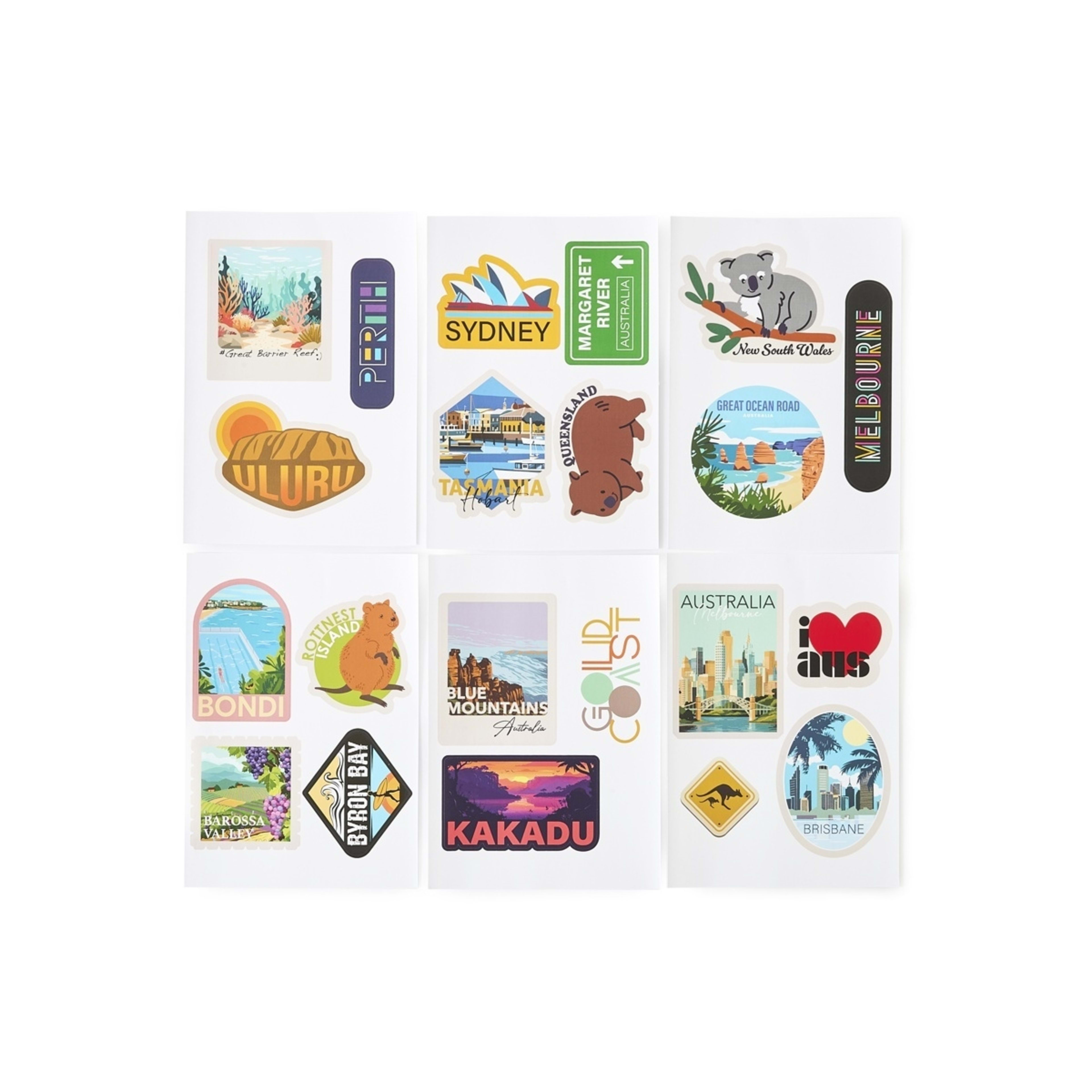 3 Travel Stickers - Assorted, 3 of 10