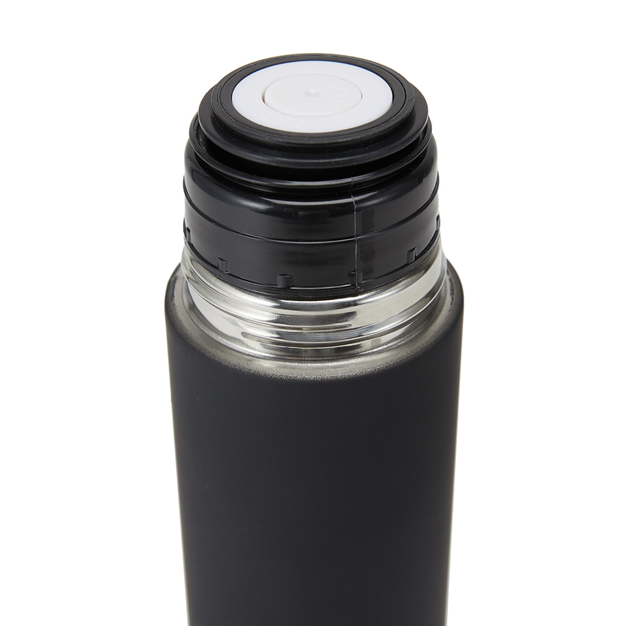470ml Black Vacuum Flask Kmart