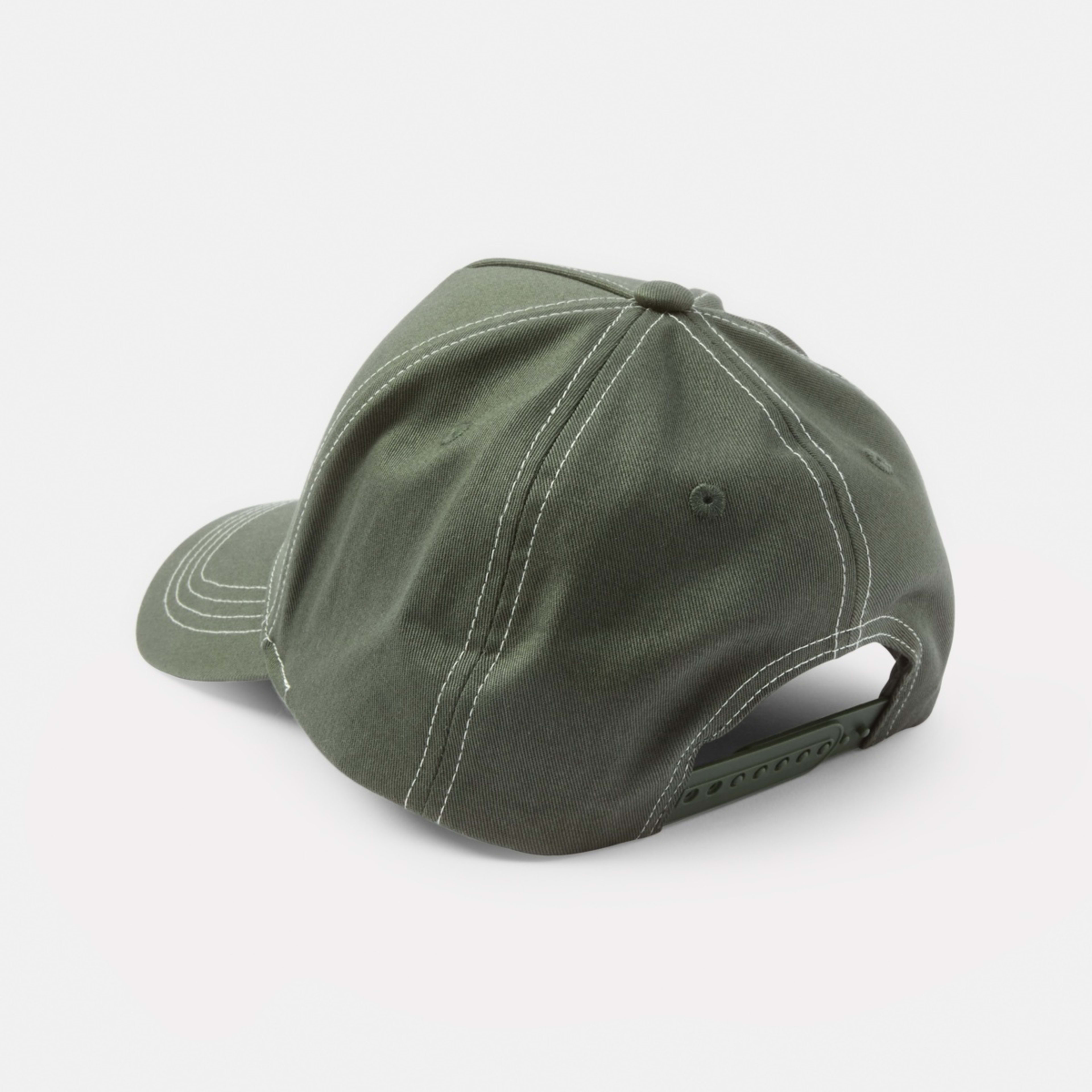2 Snapback Baseball Cap Khaki, 2 of 4