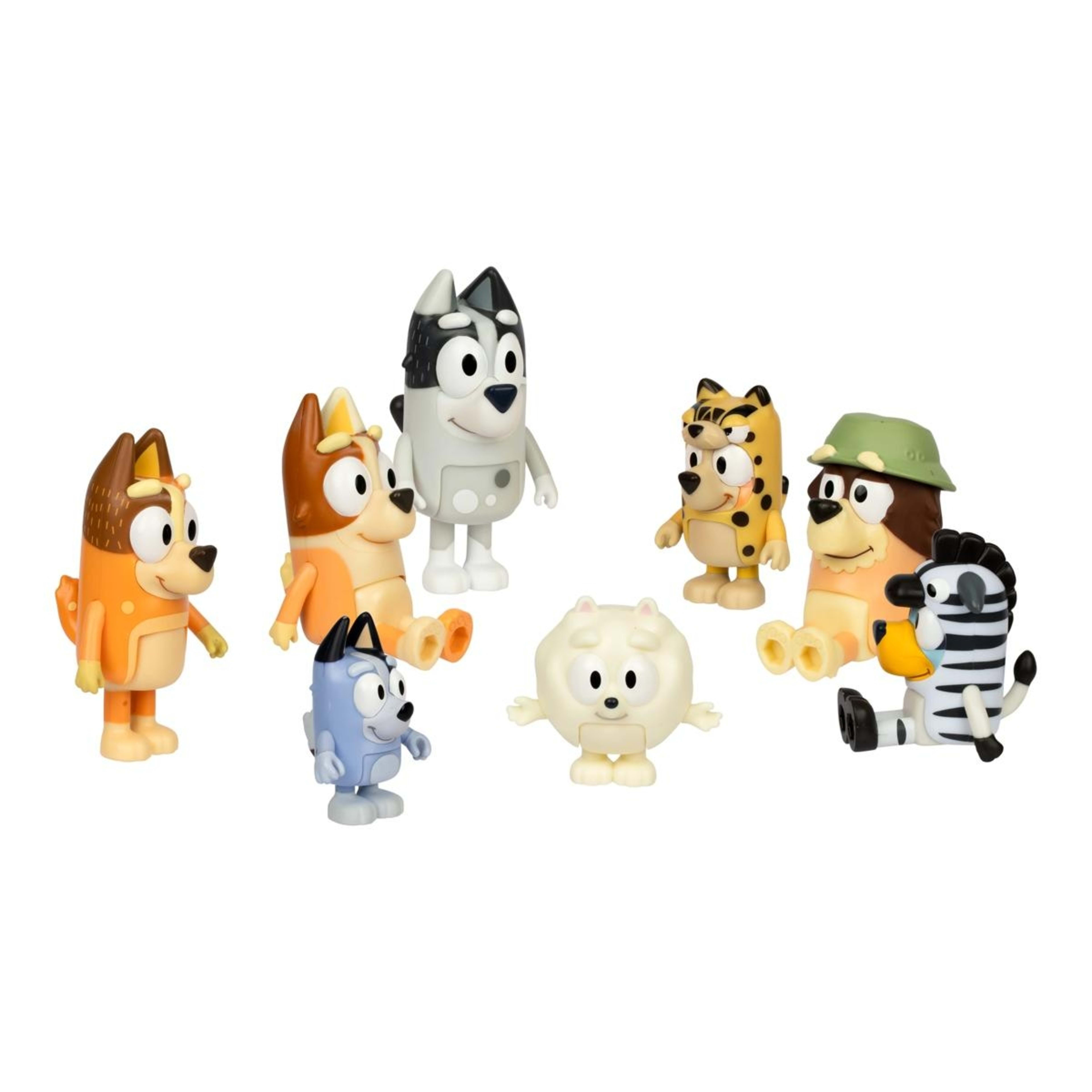 6 8 Pack Bluey’s Family and Friends Figures, 6 of 7