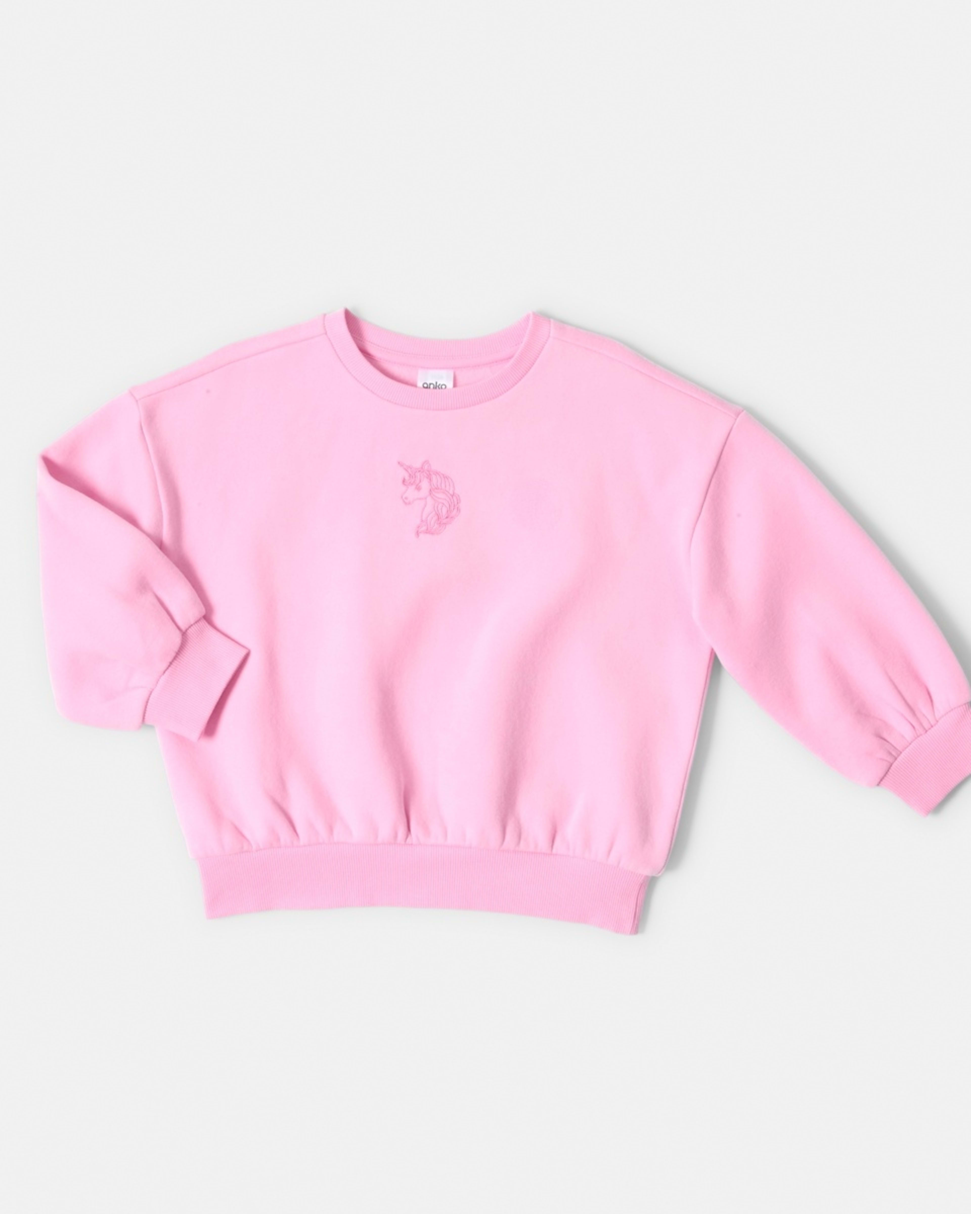 7 Oversized Crew Neck Sweatshirt Unicorn, 7 of 8