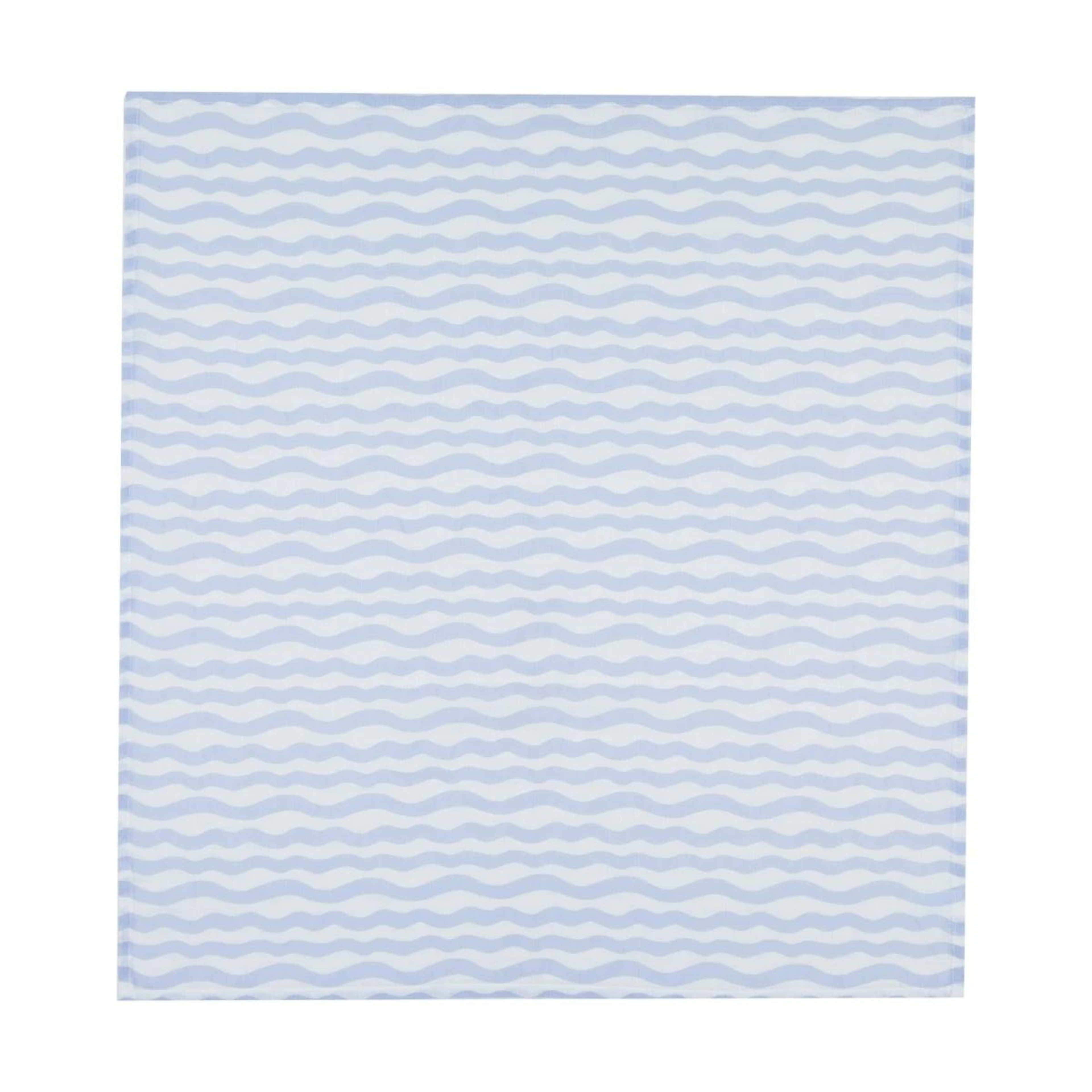 5 3 Pack Organic Cotton Muslin Wraps - Ocean, 5 of 6