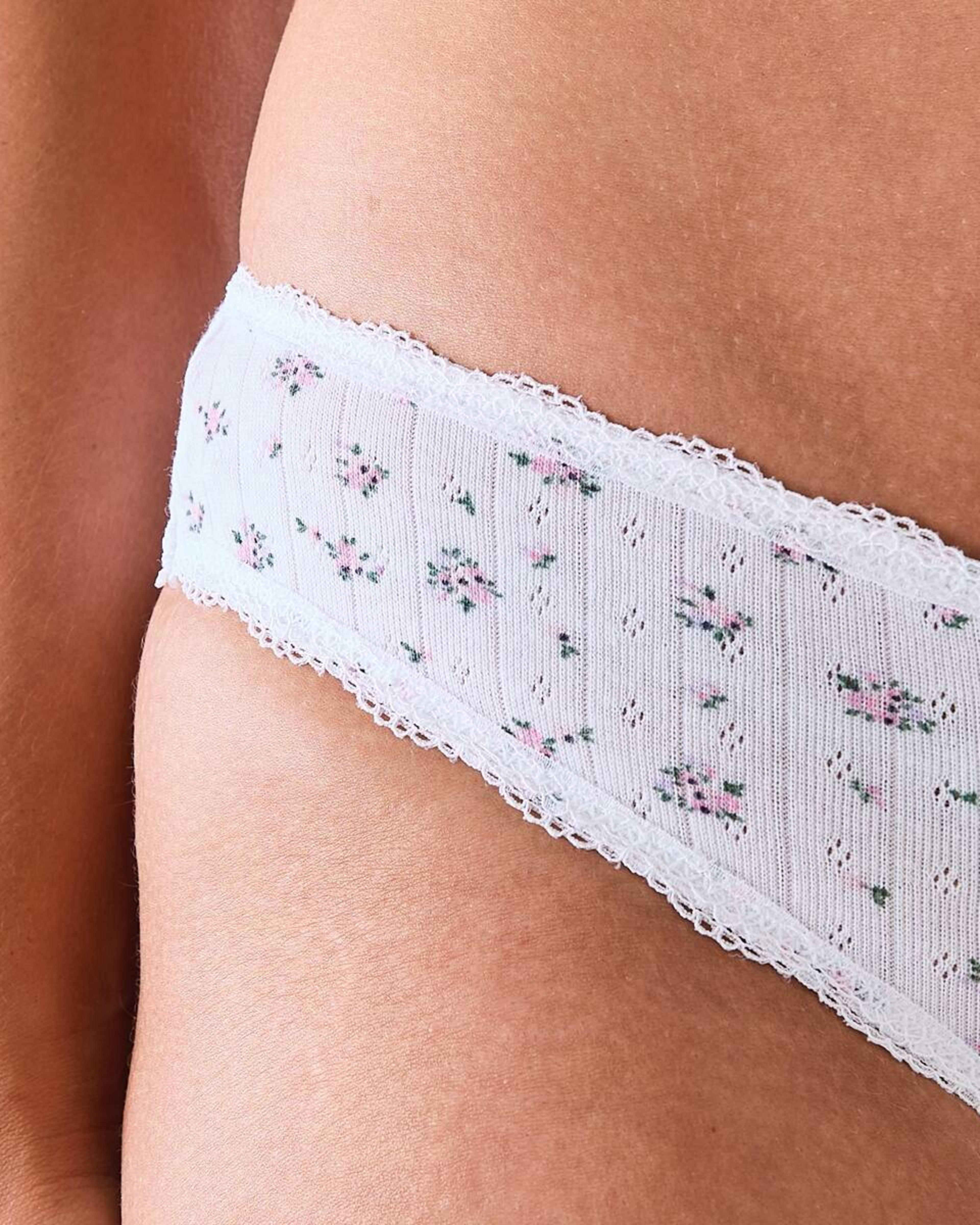 9 3 Pack Pointelle Bikini Briefs Dtsy B Pk, 9 of 10