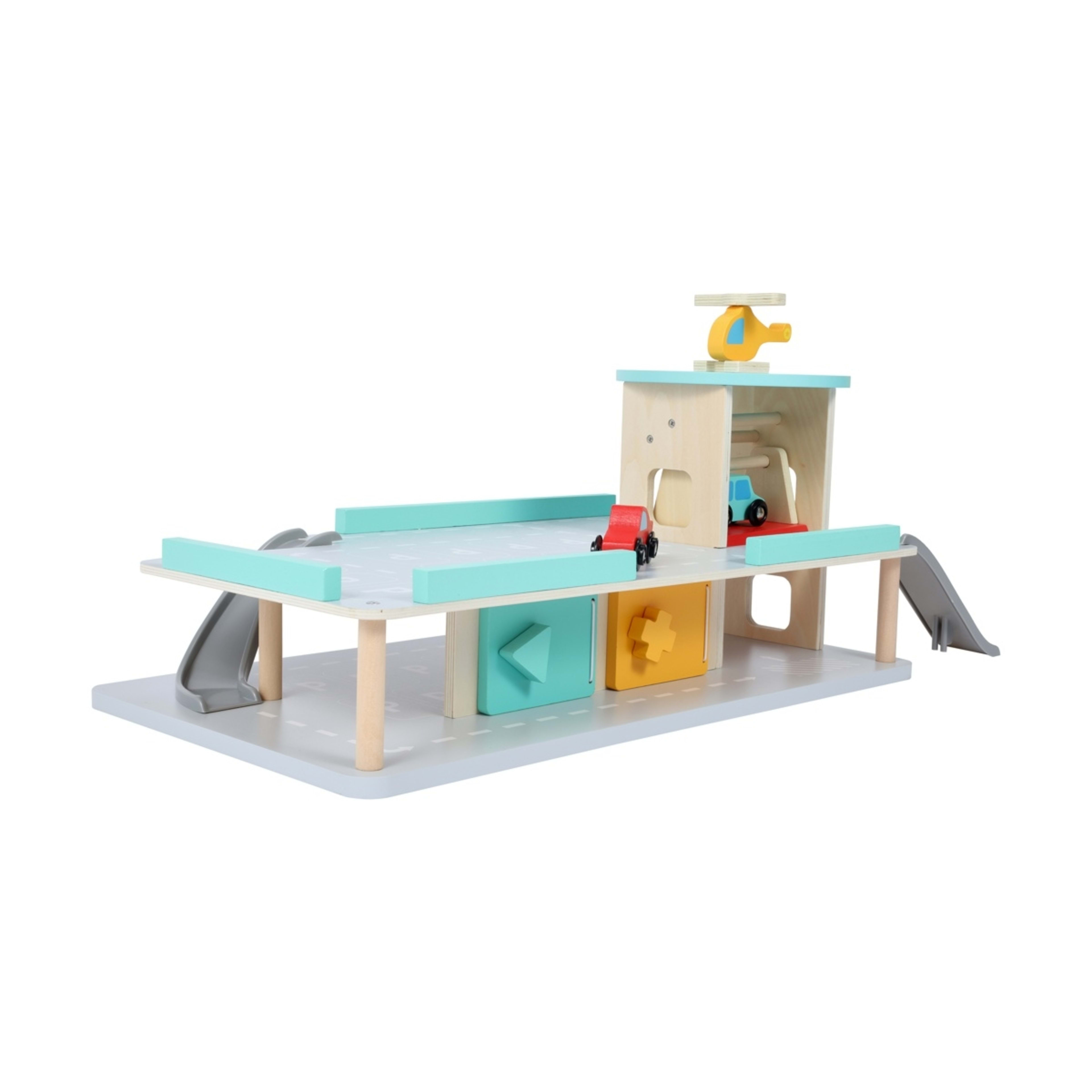 3 Wooden Garage Playset, 3 of 10