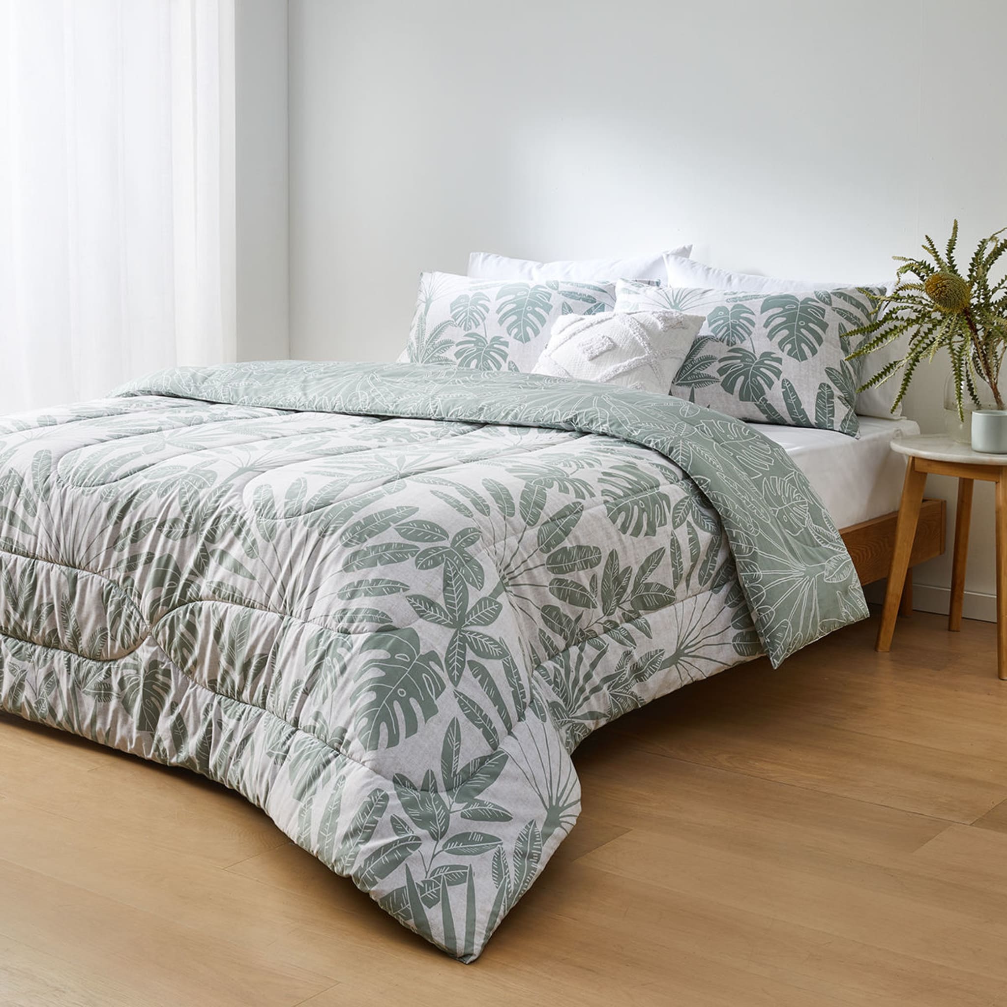 Peta Cotton Rich Reversible Comforter Set Double Bed Kmart