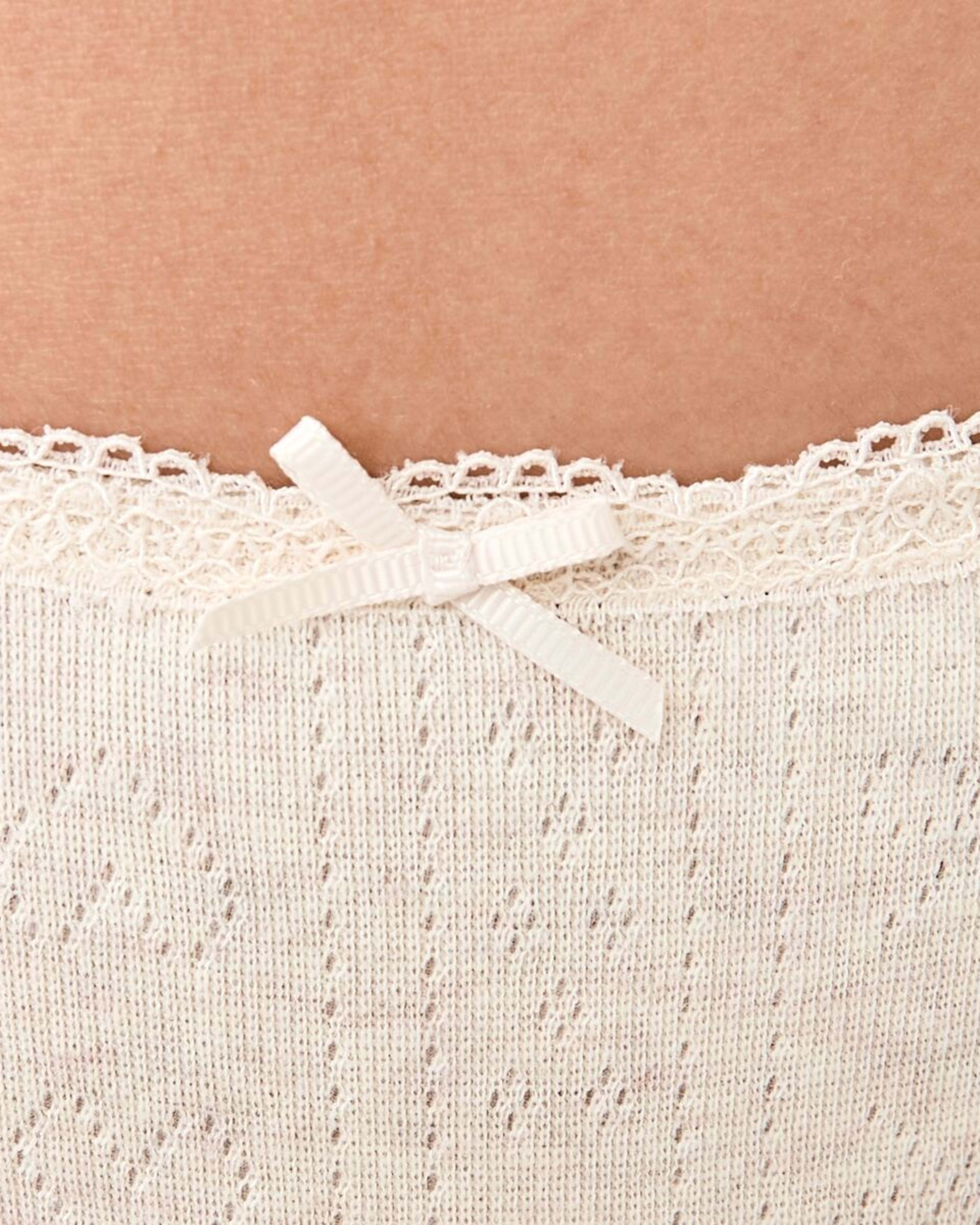 9 3 Pack Pointelle Bikini Briefs Pink Bows, 9 of 10