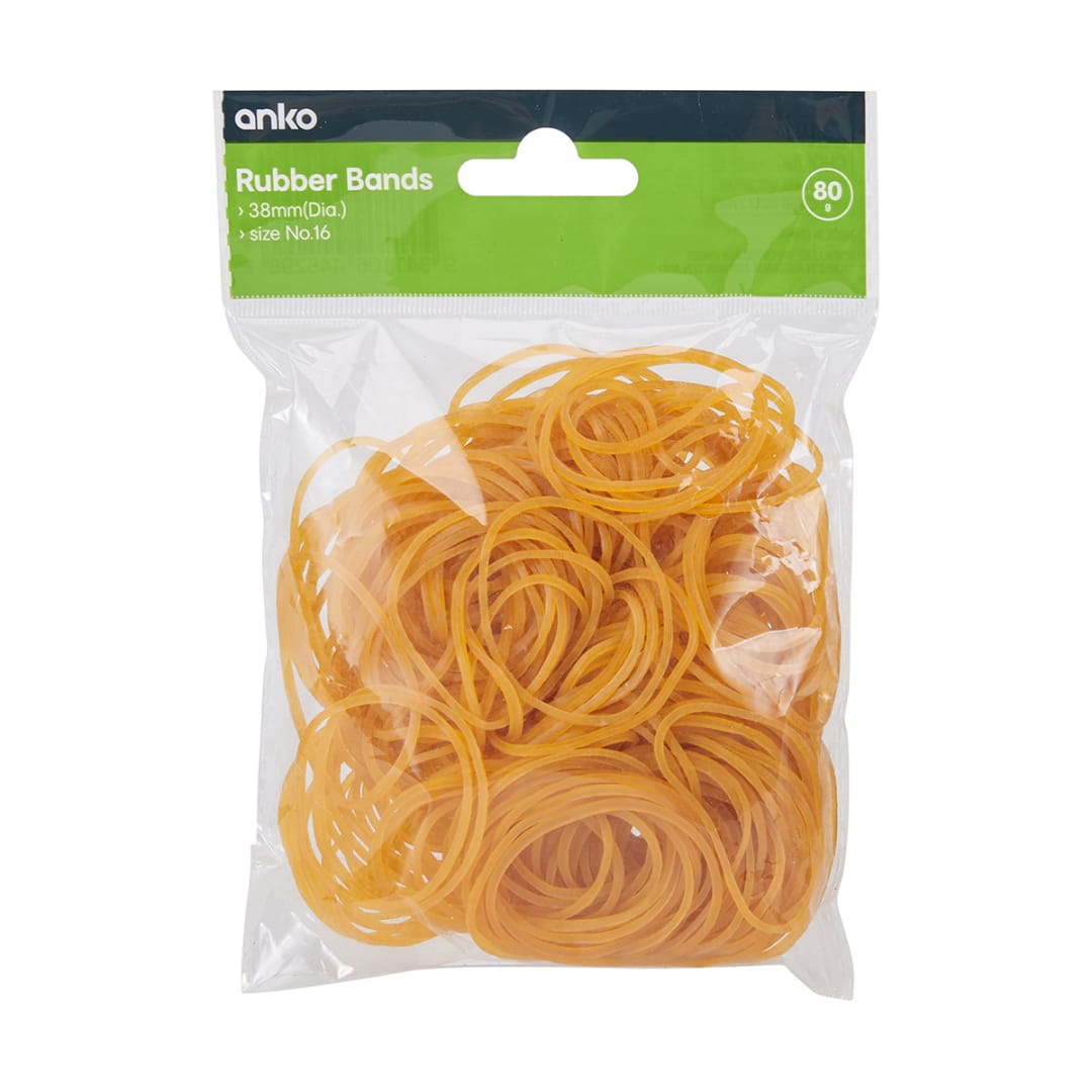 Rubber Bands 80g Kmart