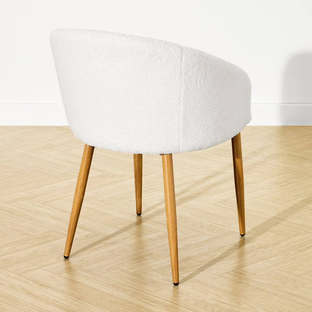 Noah Boucle Chair - Kmart