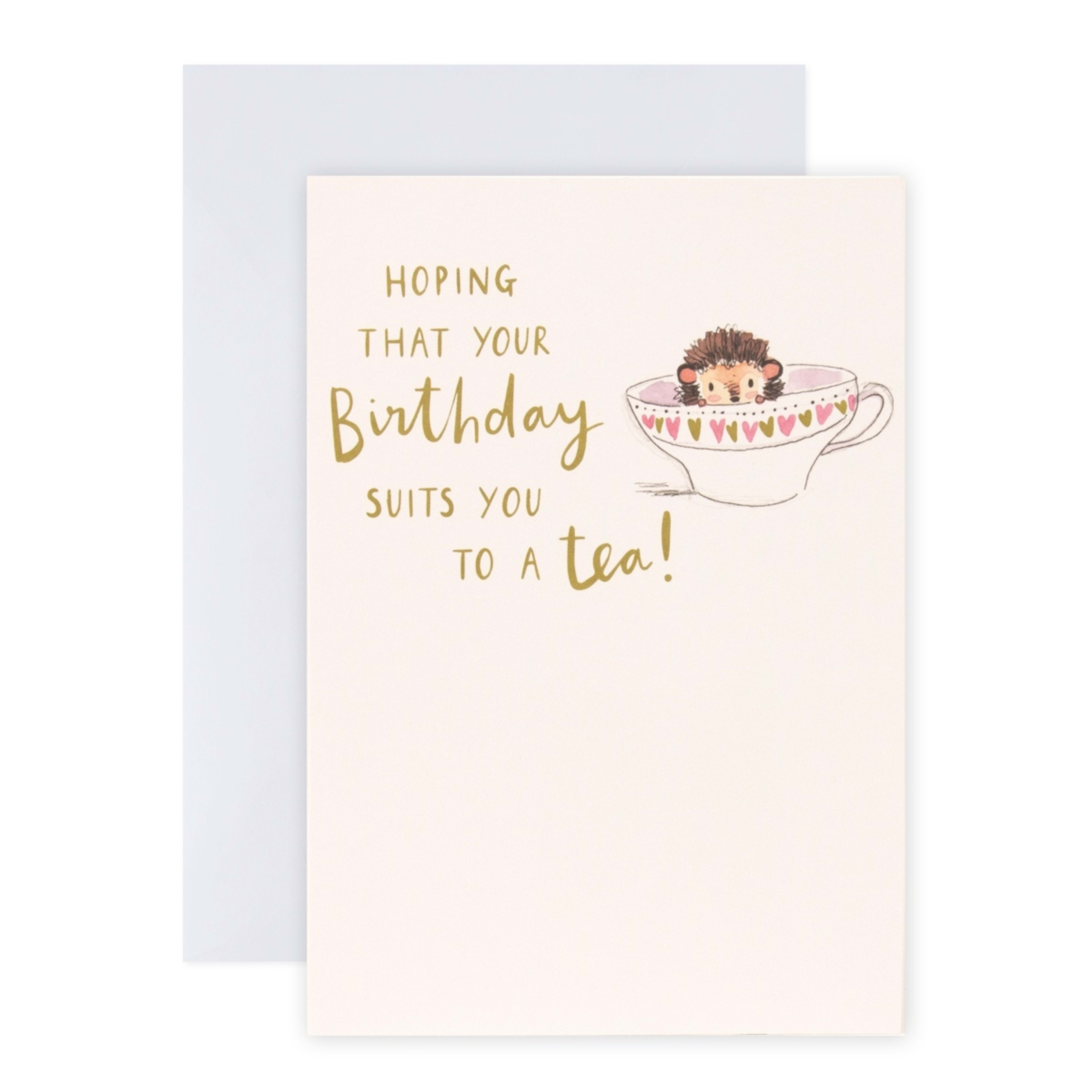 1 Creative Publishing by Hallmark Birthday Card - To A Tea