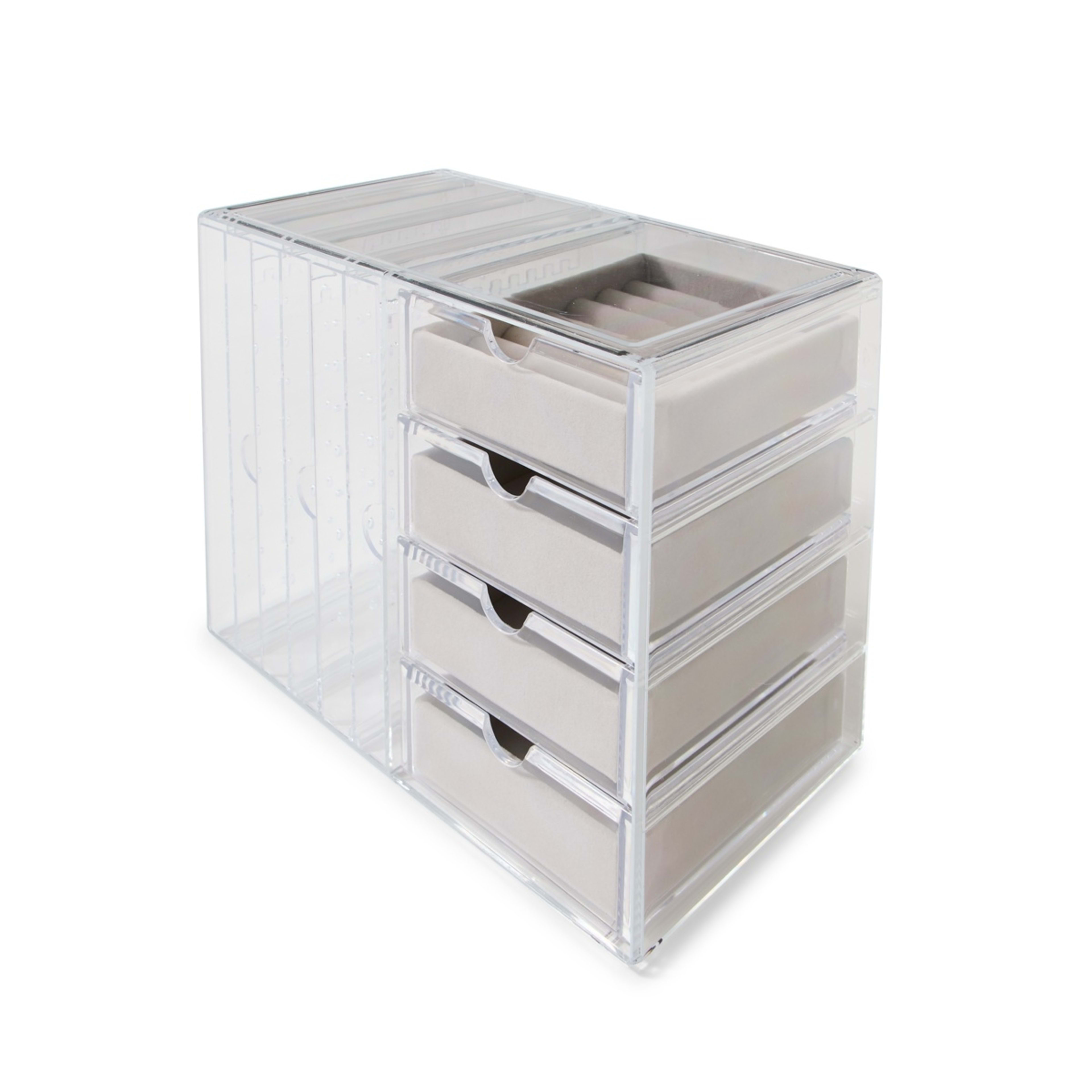 3 Clear Jewellery Box, 3 of 8