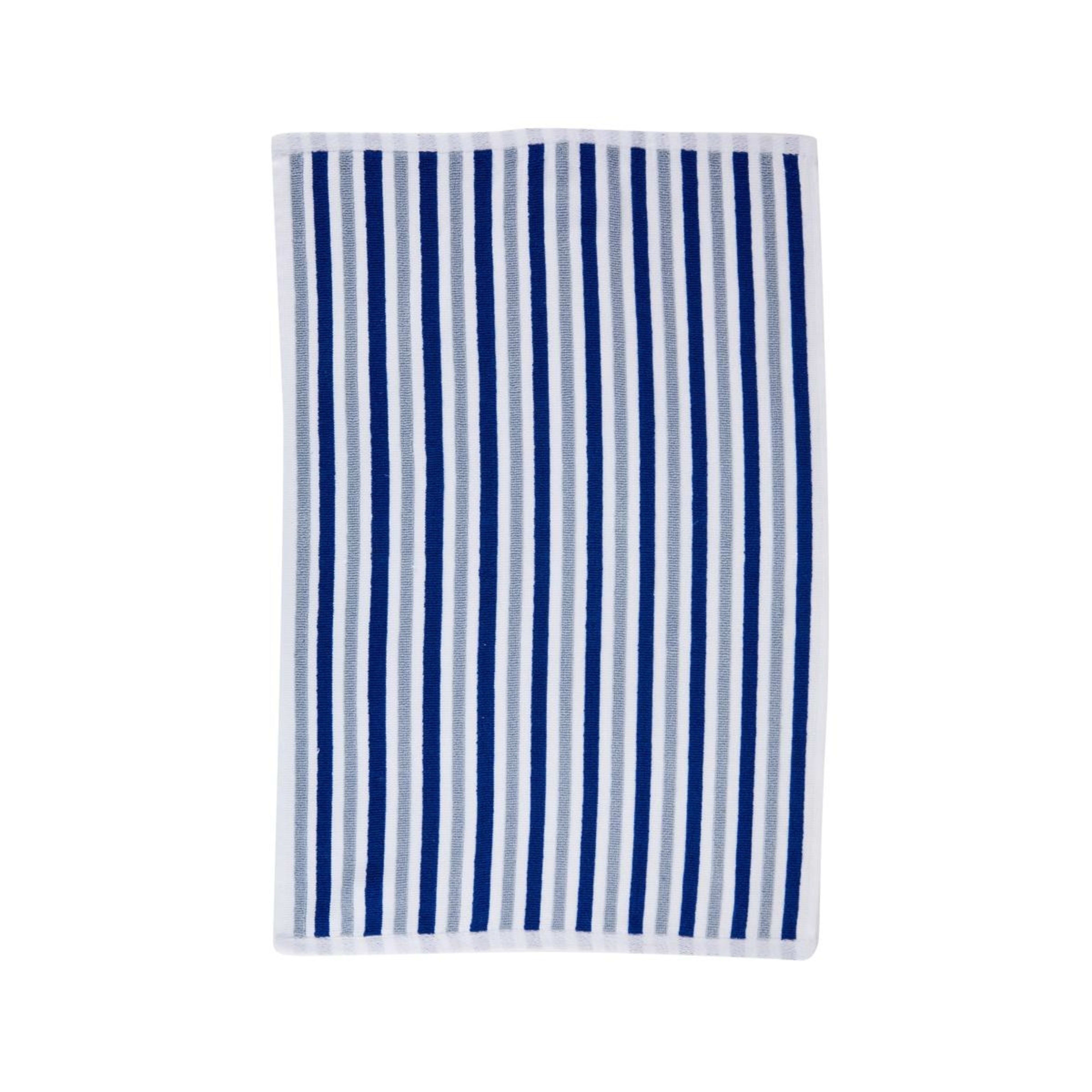 6 4 Pack Blue Check Terry Tea Towel, 6 of 7