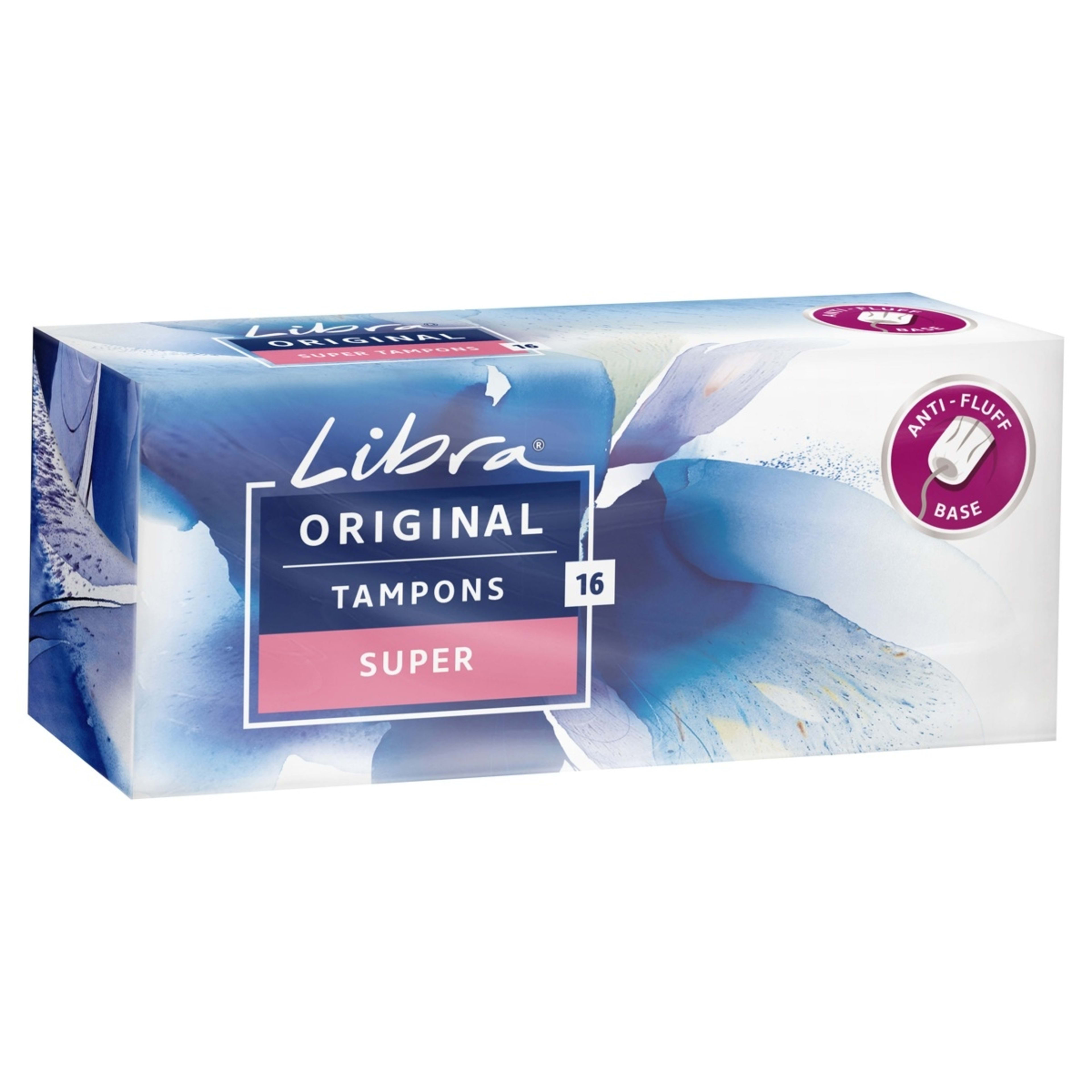 1 Libra 16 Pack Original Super Tampons, 1 of 2