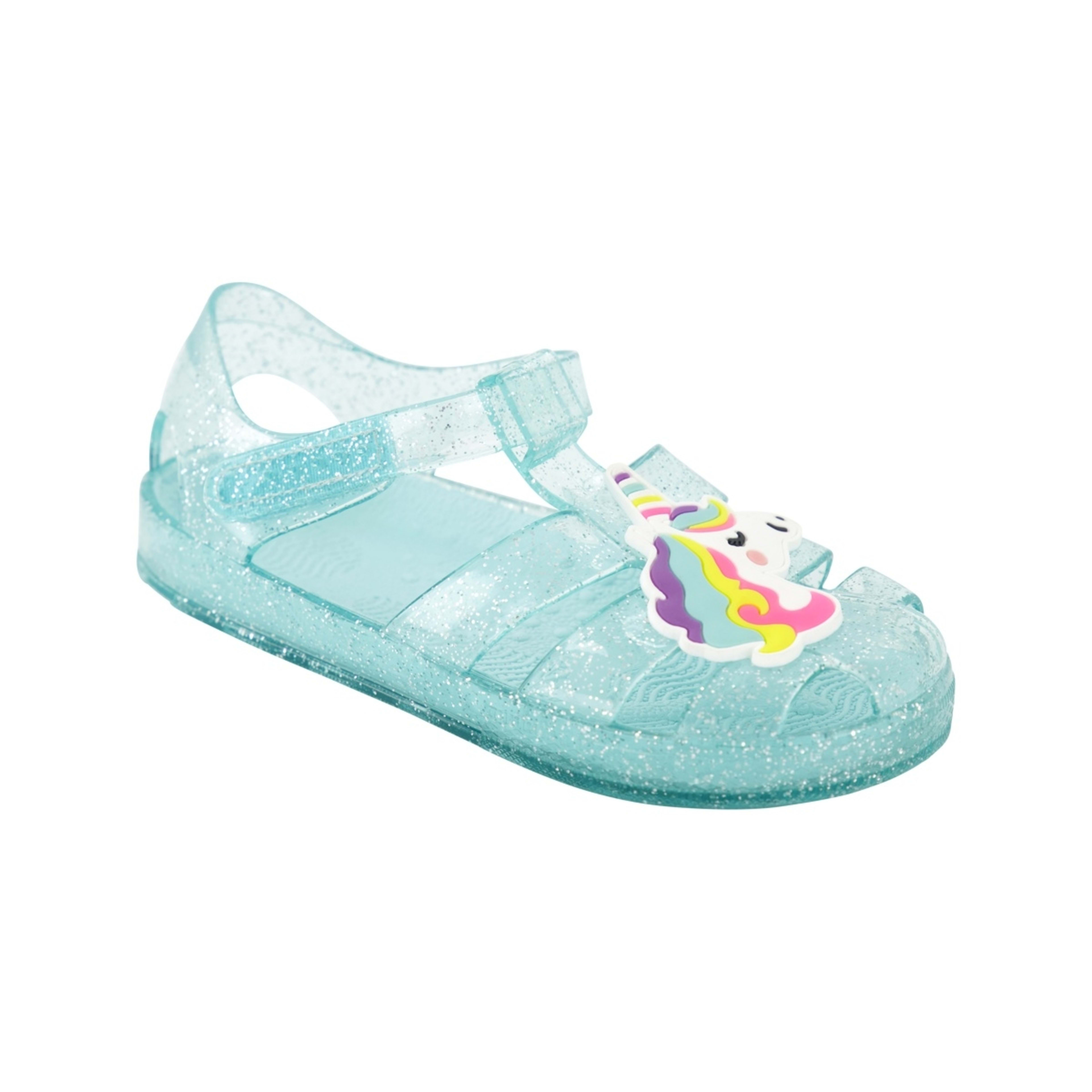 1 Junior Jelly Sandals Aruba Blue, 1 of 4