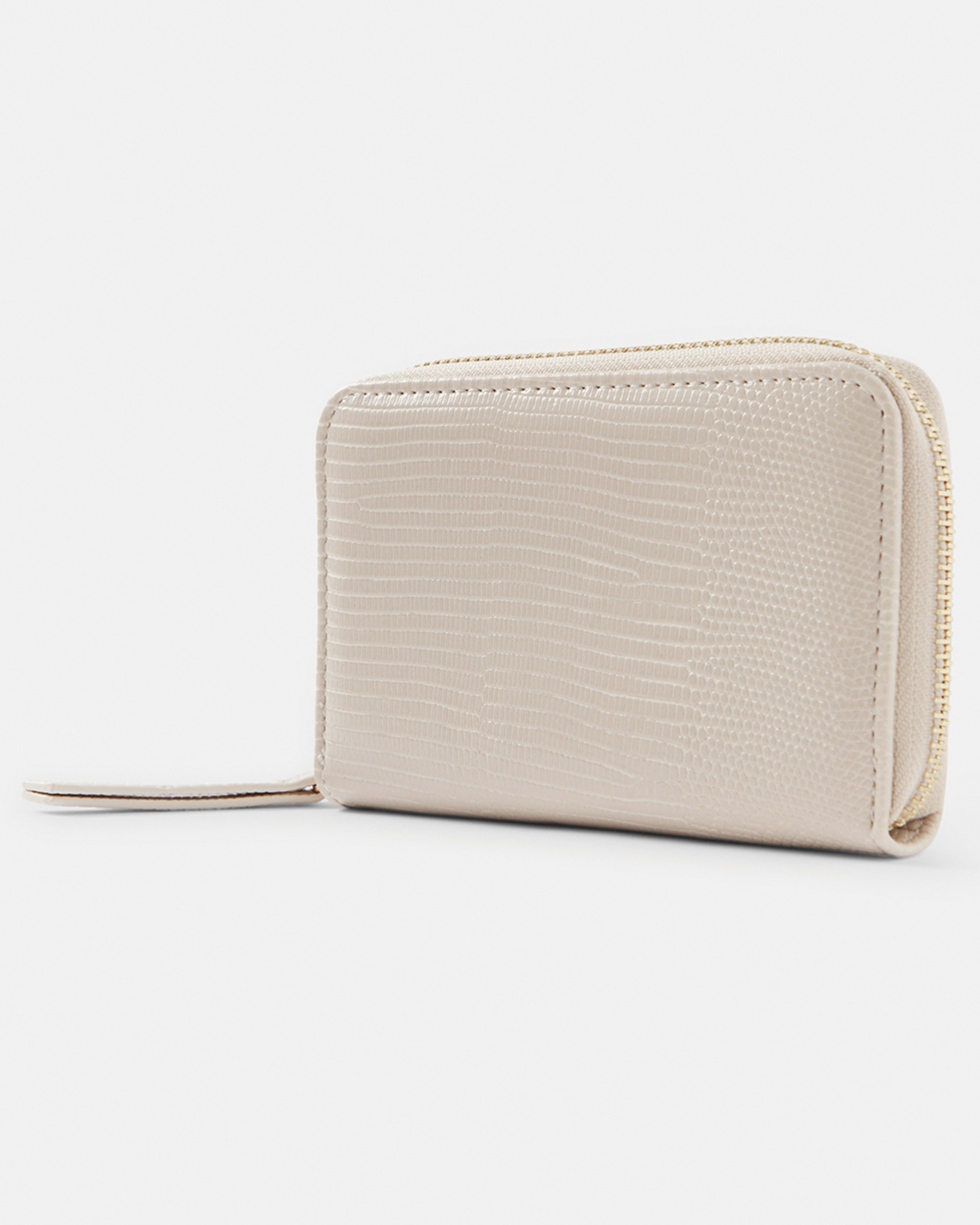 2 Mini Zip Purse Beige, 2 of 4