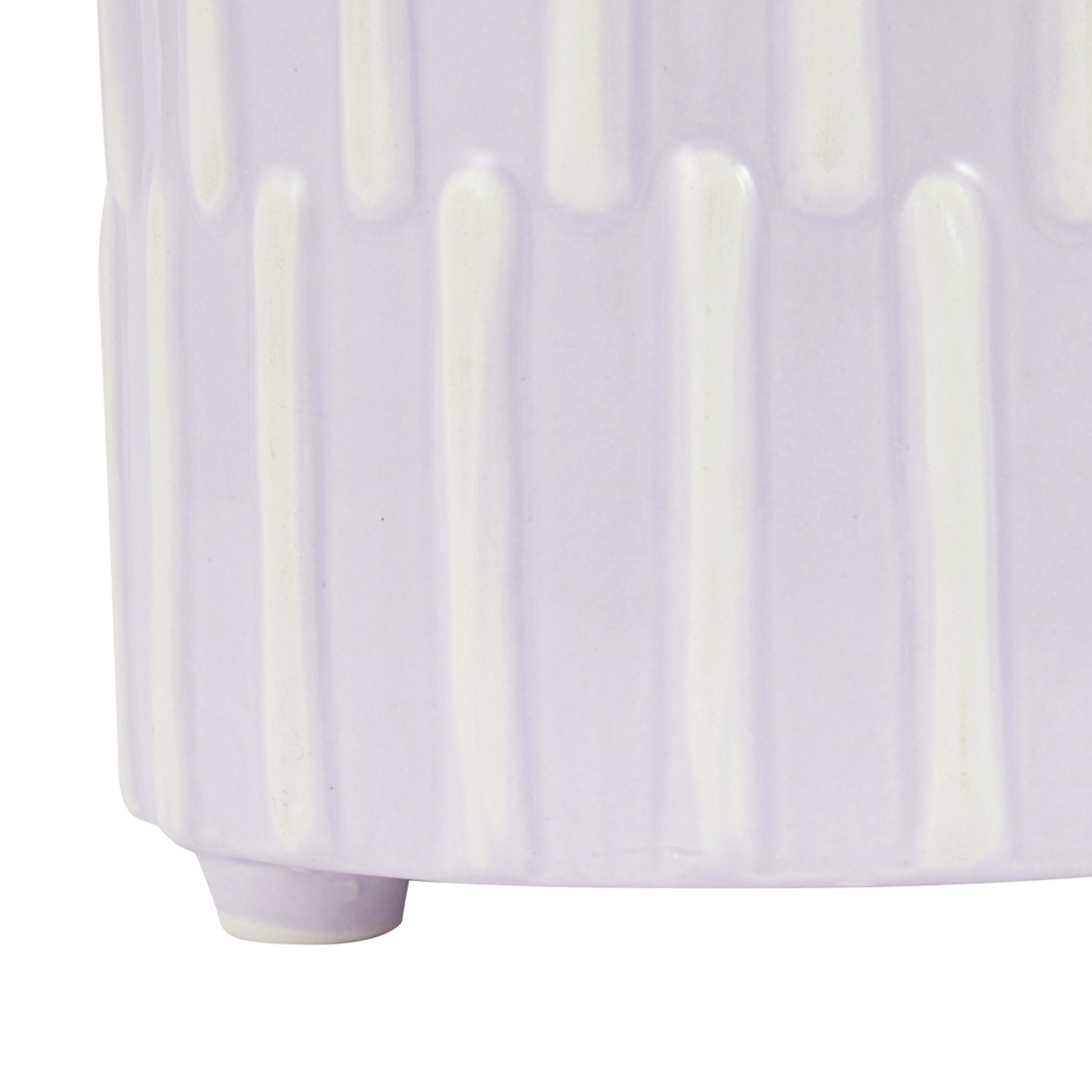3 Lilac Ceramic Pot, 3 of 4