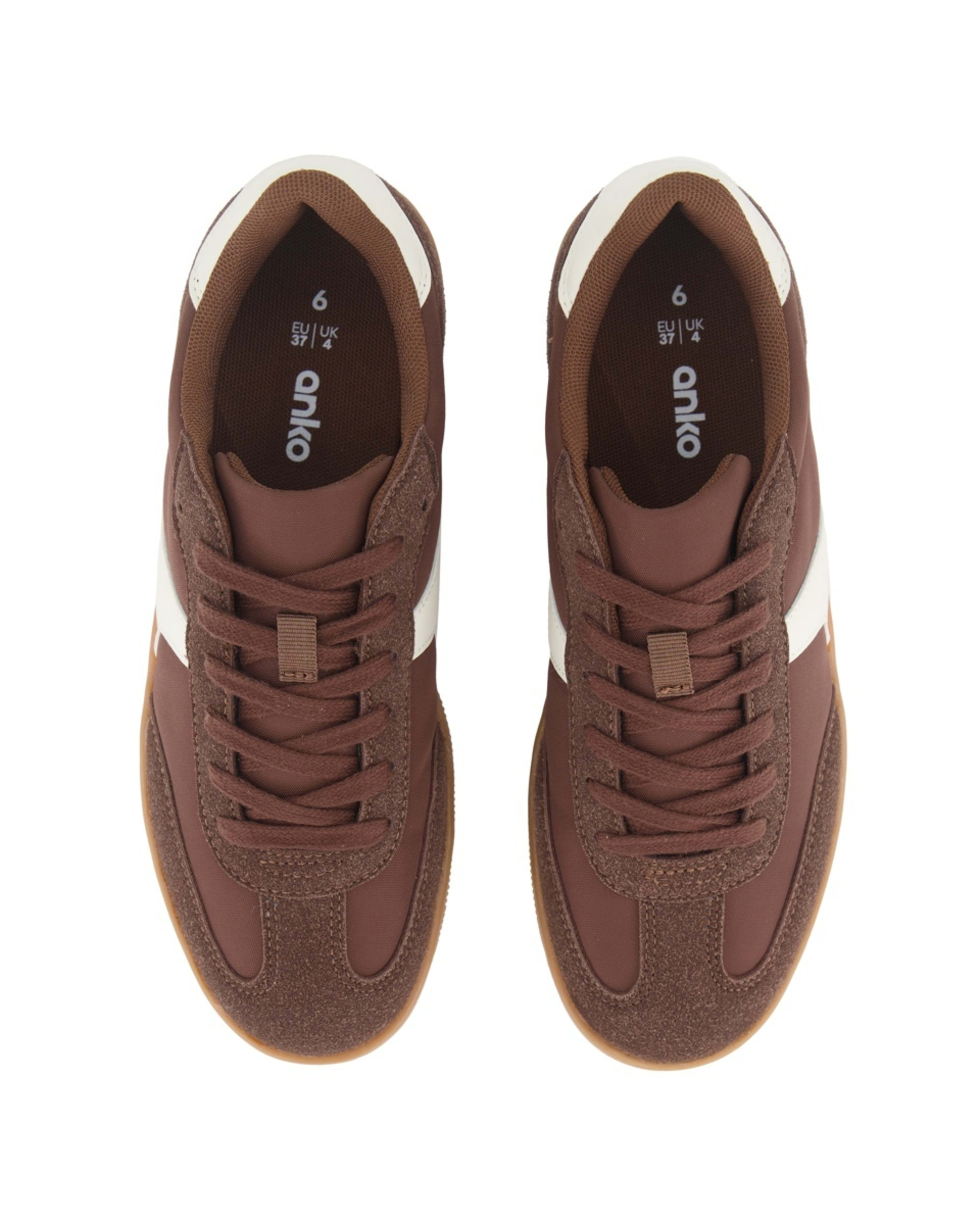 3 Retro Sneakers Brn Choc, 3 of 5