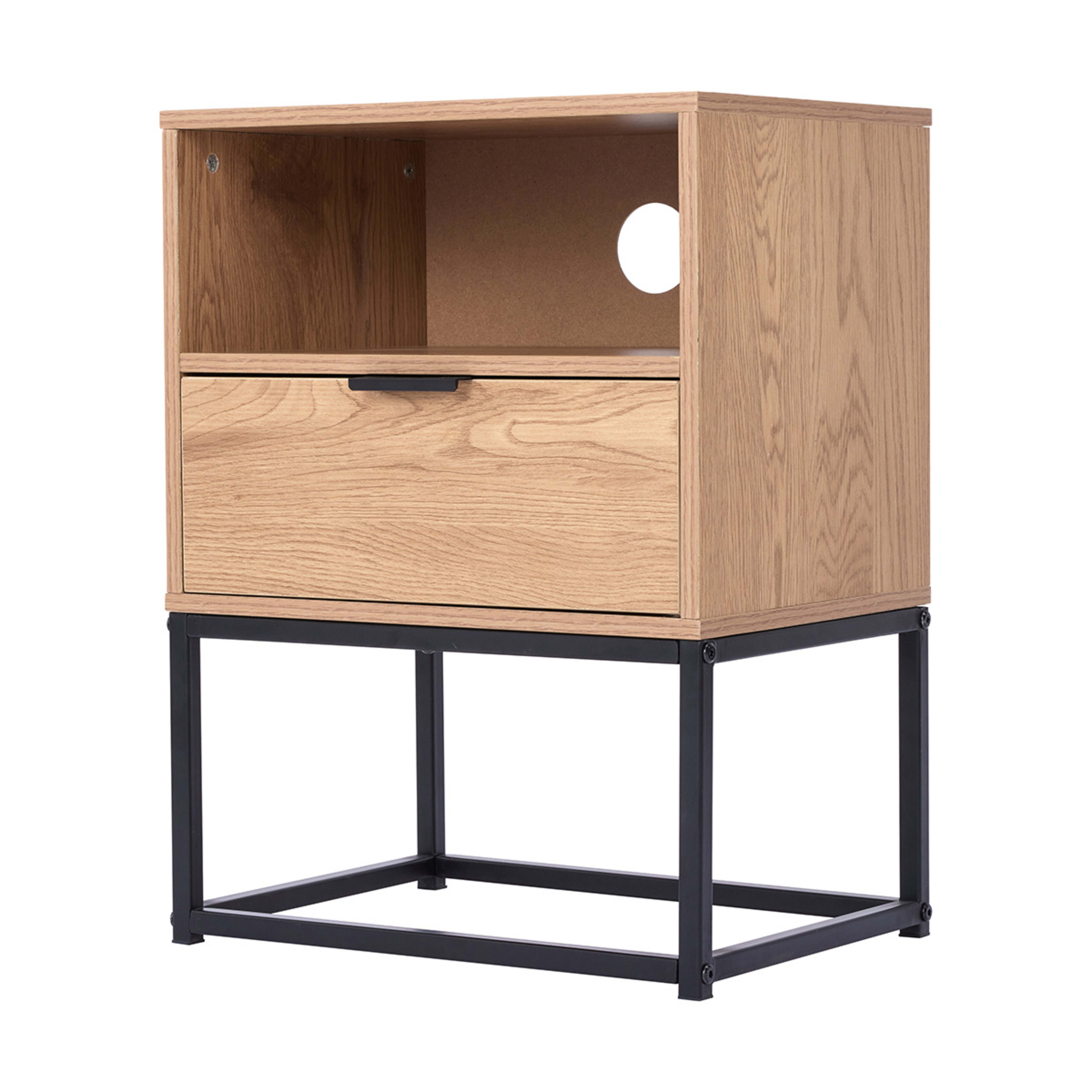1 Blake 1 Drawer Bedside Table